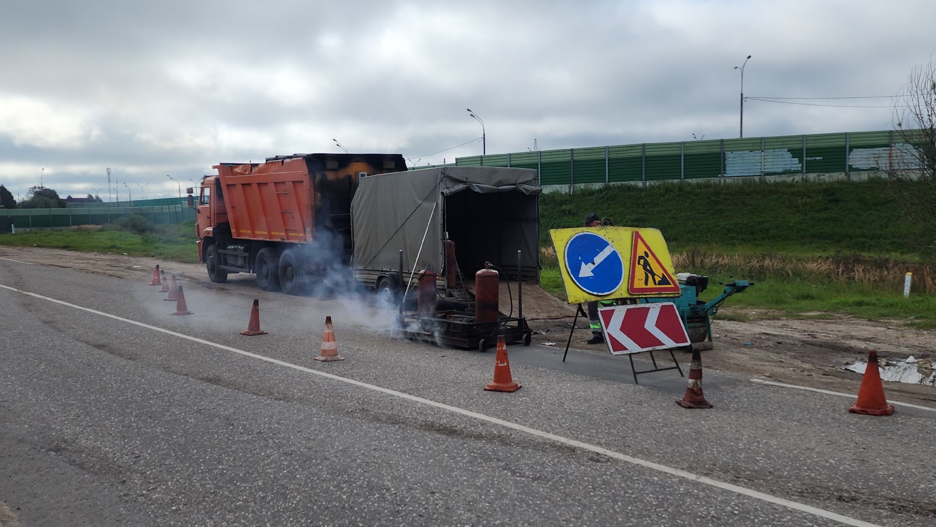 волоколамск, ямочный ремонт дорог, добродел,