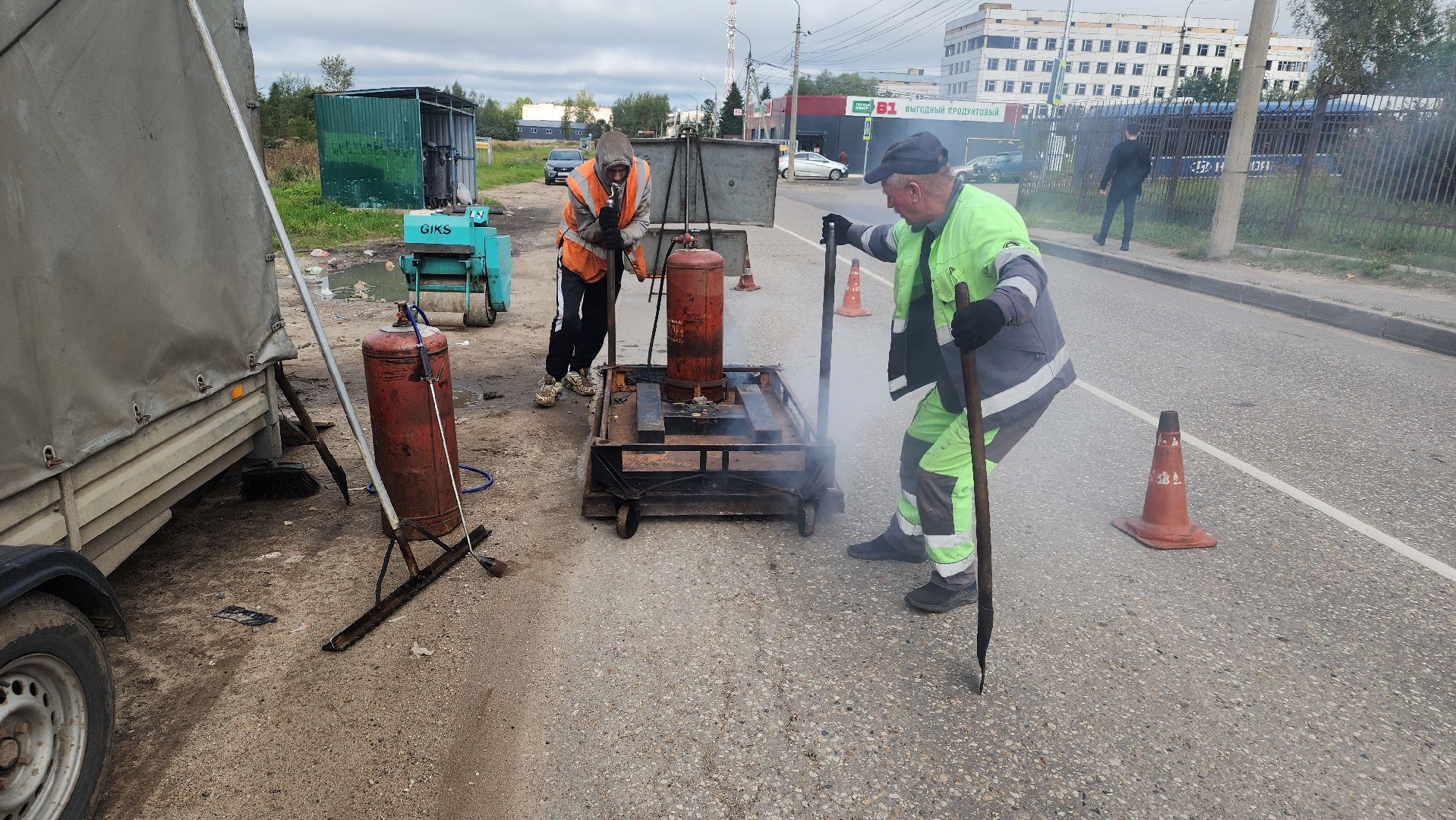 волоколамск, ямочный ремонт дорог, добродел,