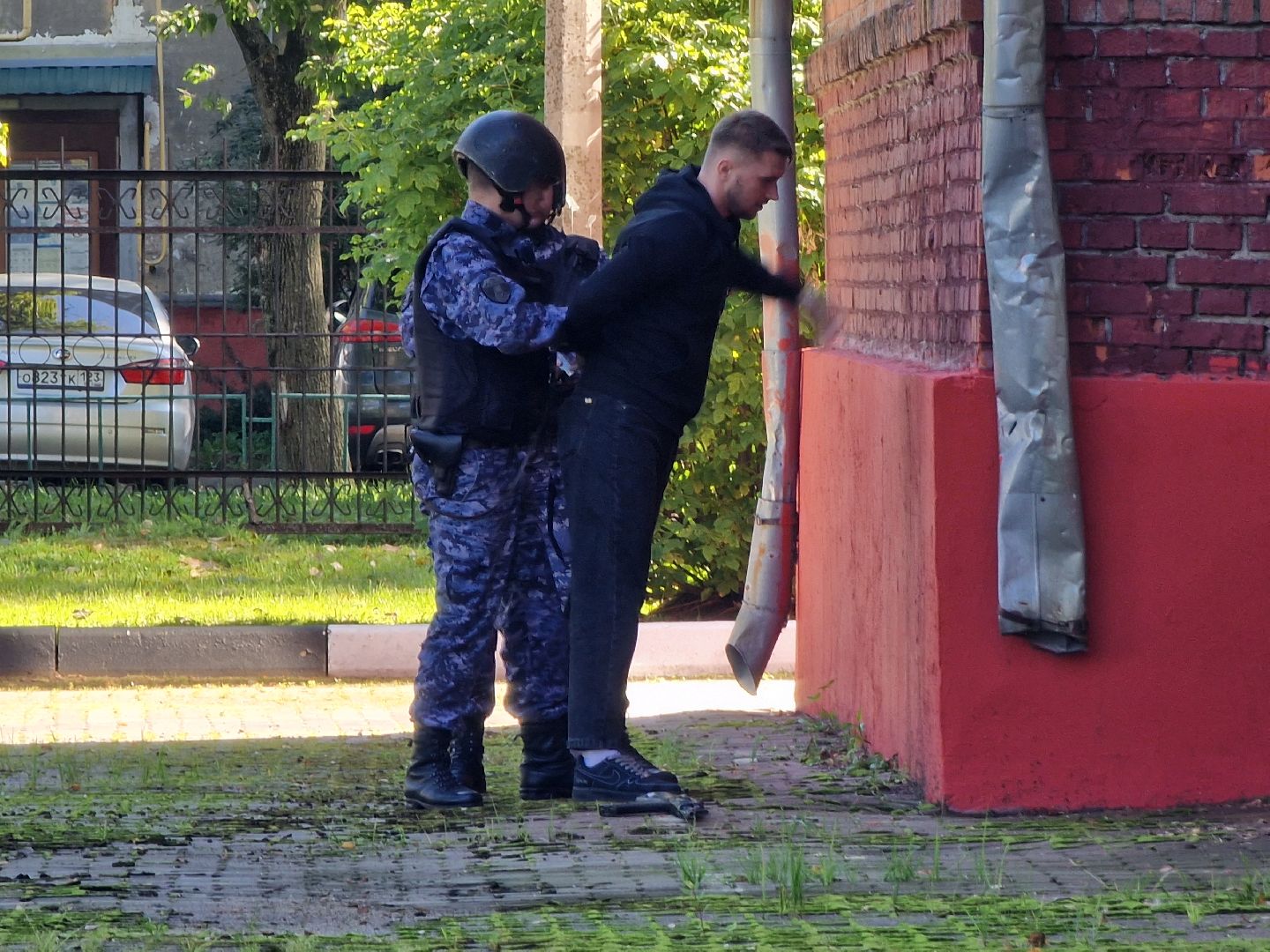 МЧС учения в школе 11 в Балашихе,