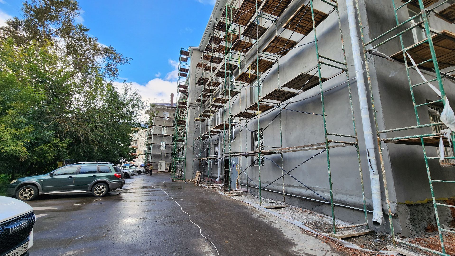 солнечногорск, советская улица, капремонт фасада, жкх,