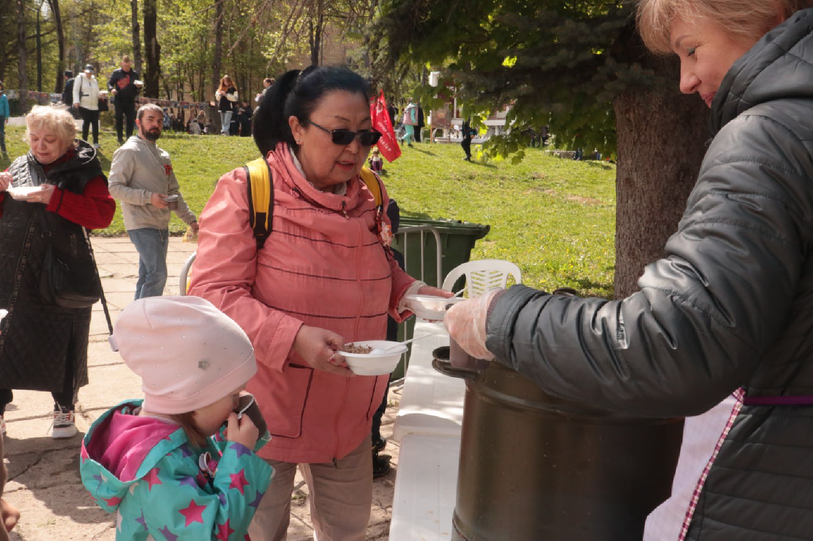 Пущино, День Победы,