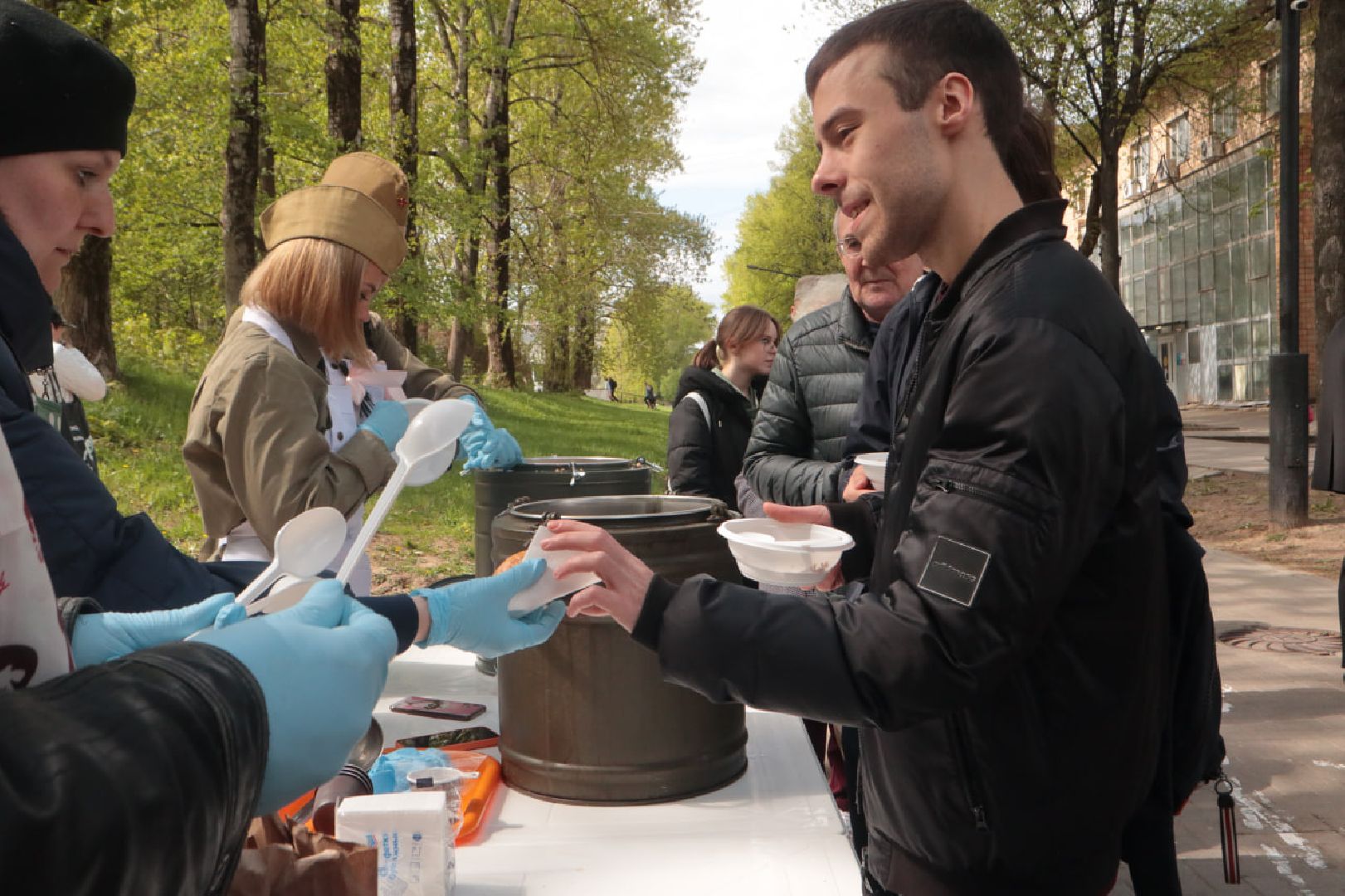 Пущино, День Победы,