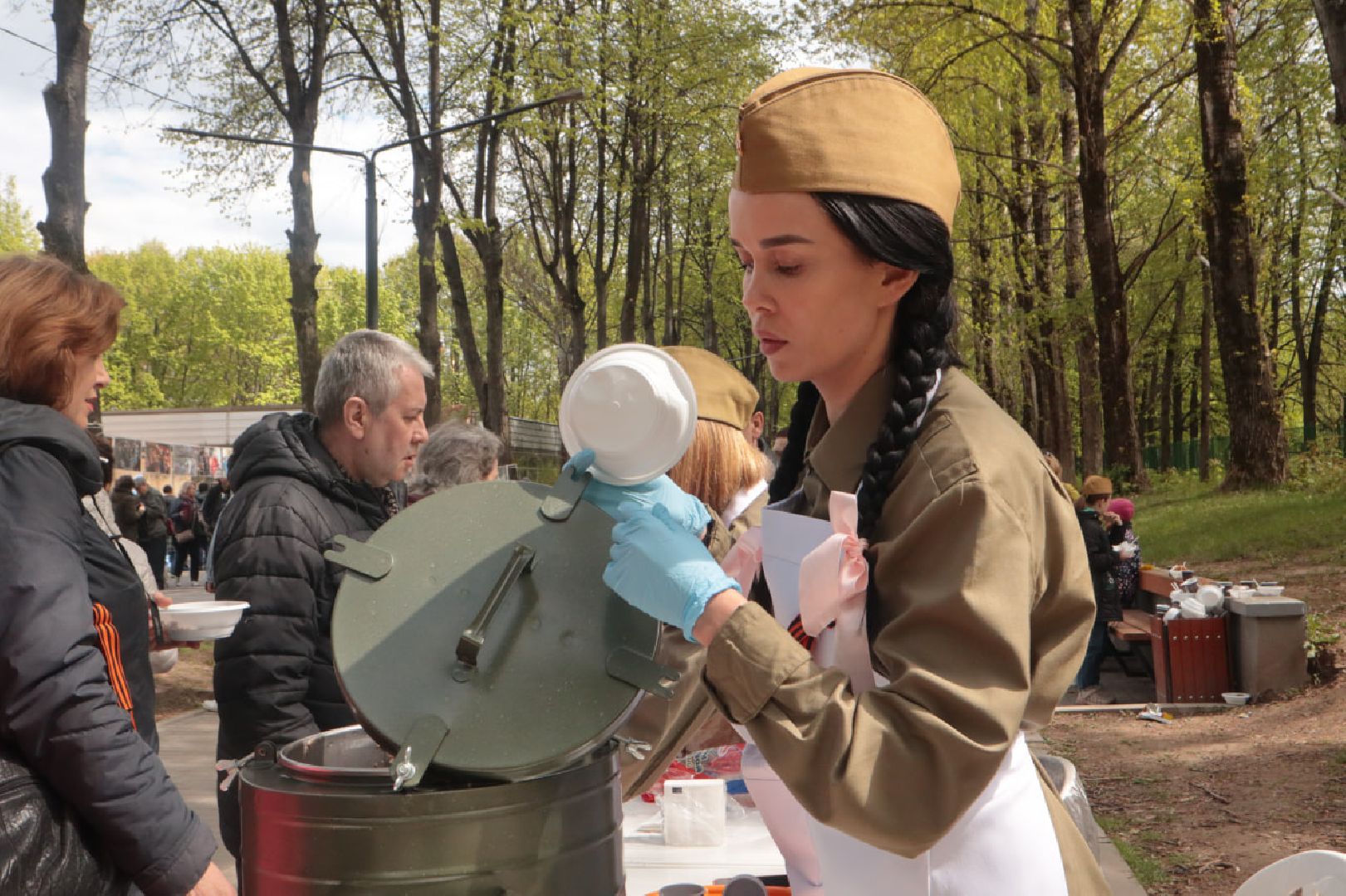 Пущино, День Победы,