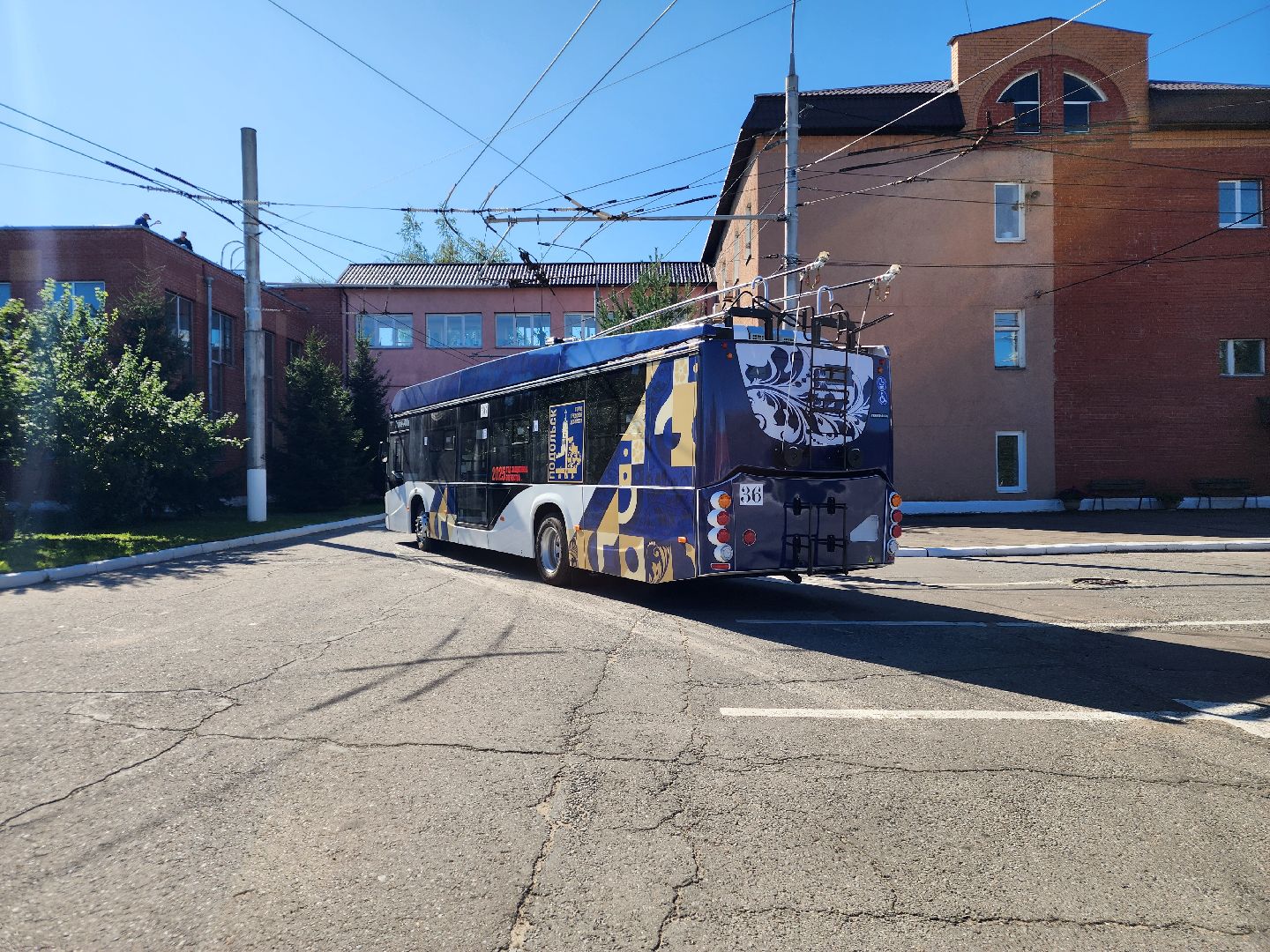 подольск, троллейбус, Подольский троллейбус,