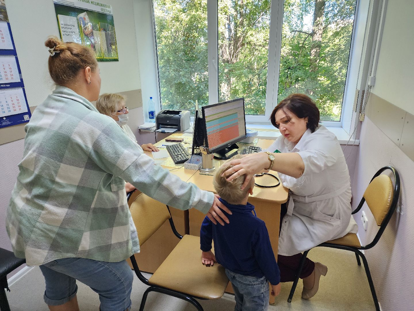 чехов, детская поликлиника, улица пионерская 10, вакцинация детей от гриппа, прививки от гриппа, вакцина ультрикс квадри, прием педиатра, прививочный кабинет, безопасные и эффективные прививки, кампания по вакцинации,дни здорового ребенка, предварительная запись,