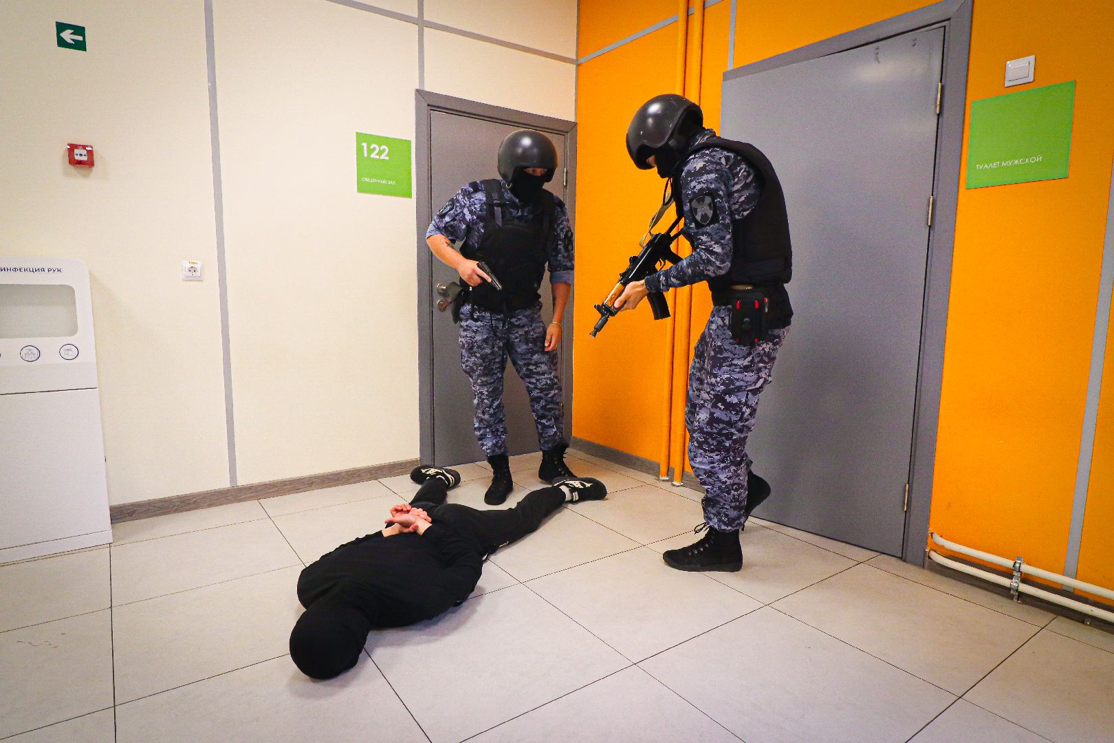 клин, образование, безопасность, антитеррористические учения, школы,