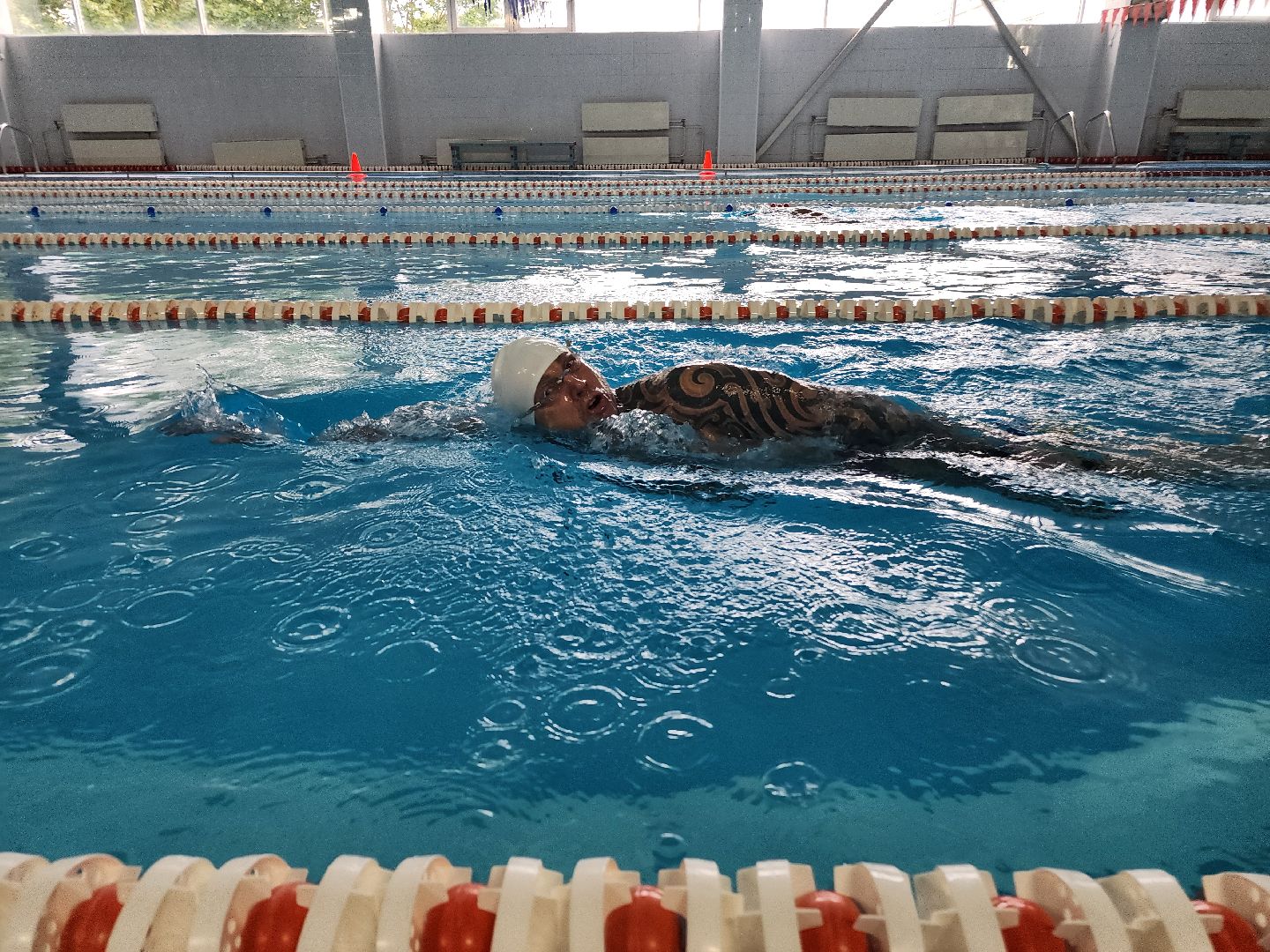 фрязино, зимнее плавание, арктика, паралимпийцы, заплыв,