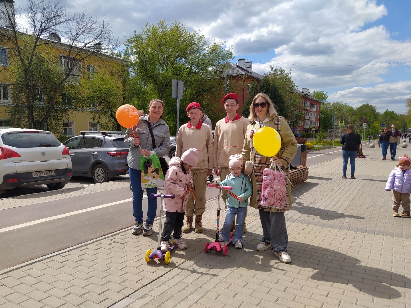 День Победы, Георгиевская ленточка, ВОВ