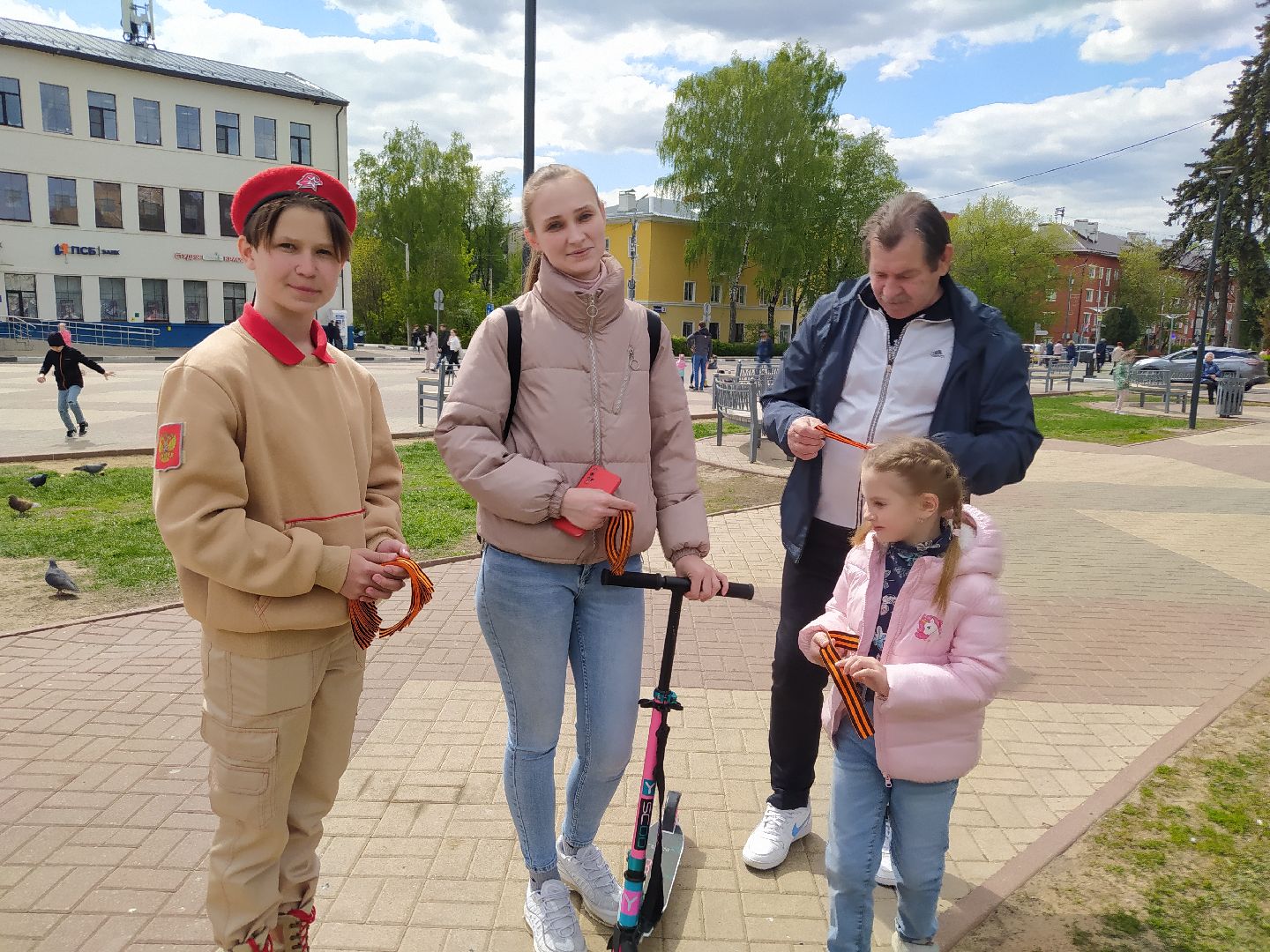 День Победы, Георгиевская ленточка, ВОВ