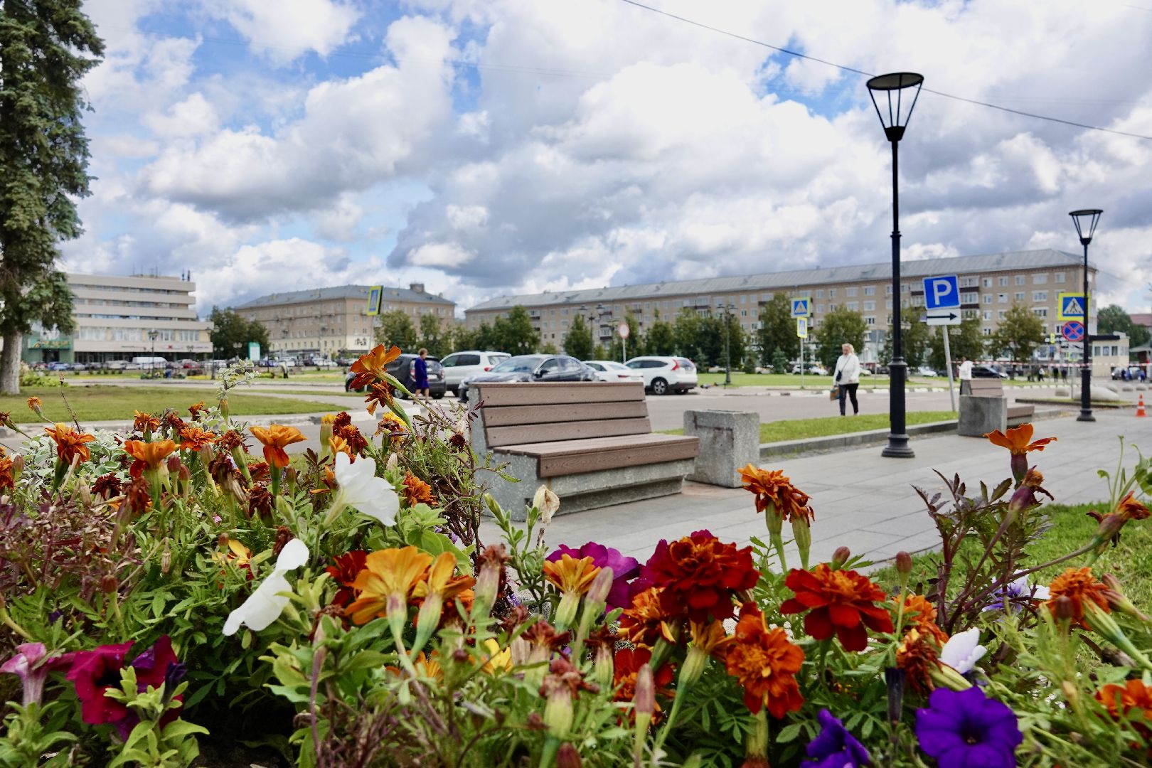 сергиев посад, благоустройство, сергиево-посадский городской округ,лавочки, дорога к храму, пешеходная зона,