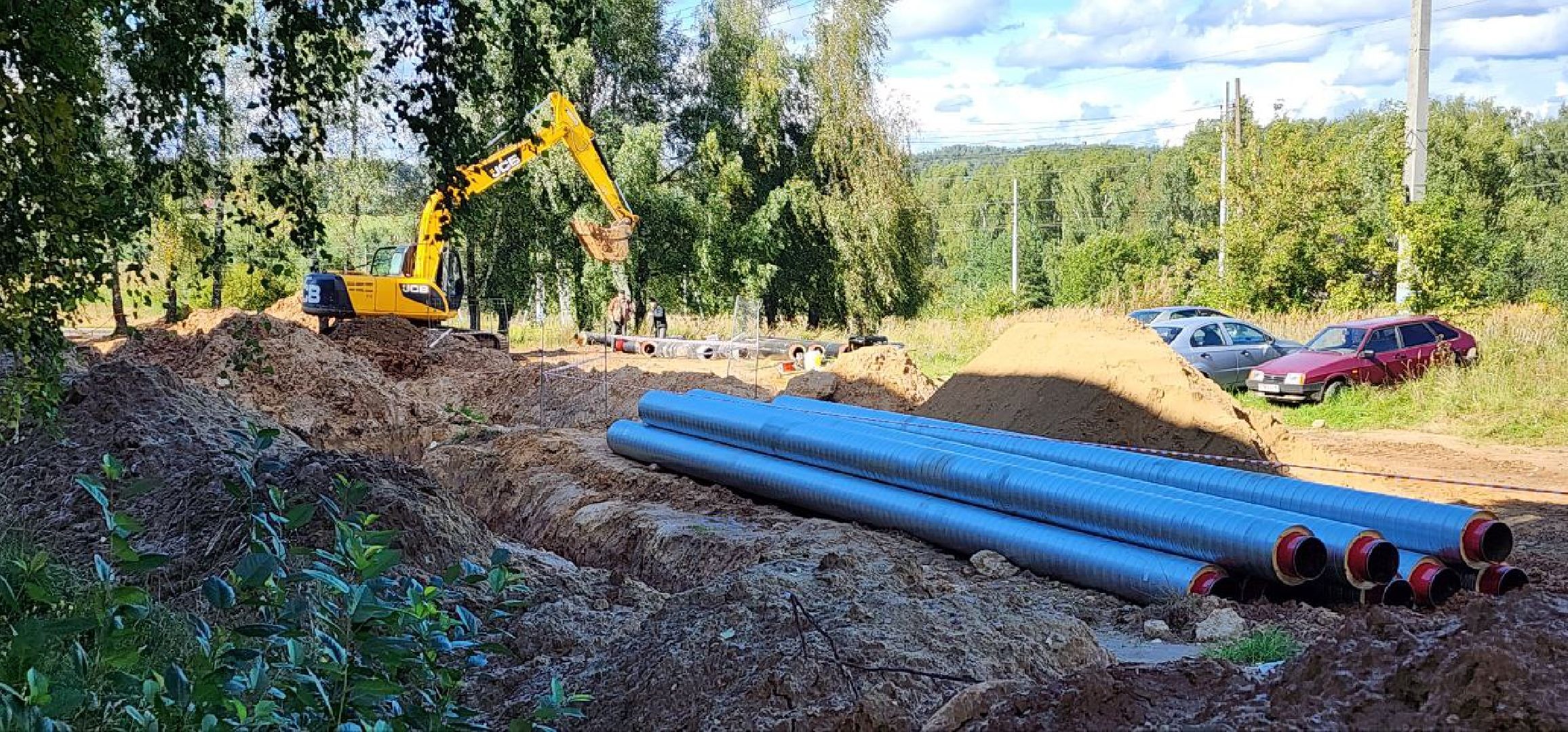 Дмитров, Ремонт тепловых сетей, Микрорайон Внуковский, Минэнерго, МинЖКХ,