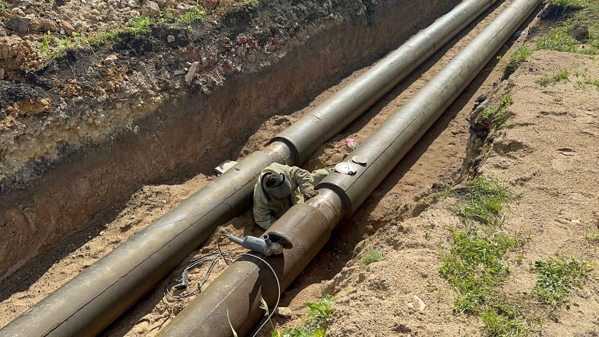 ремонт тепловых сетей, домодедово, жкх,