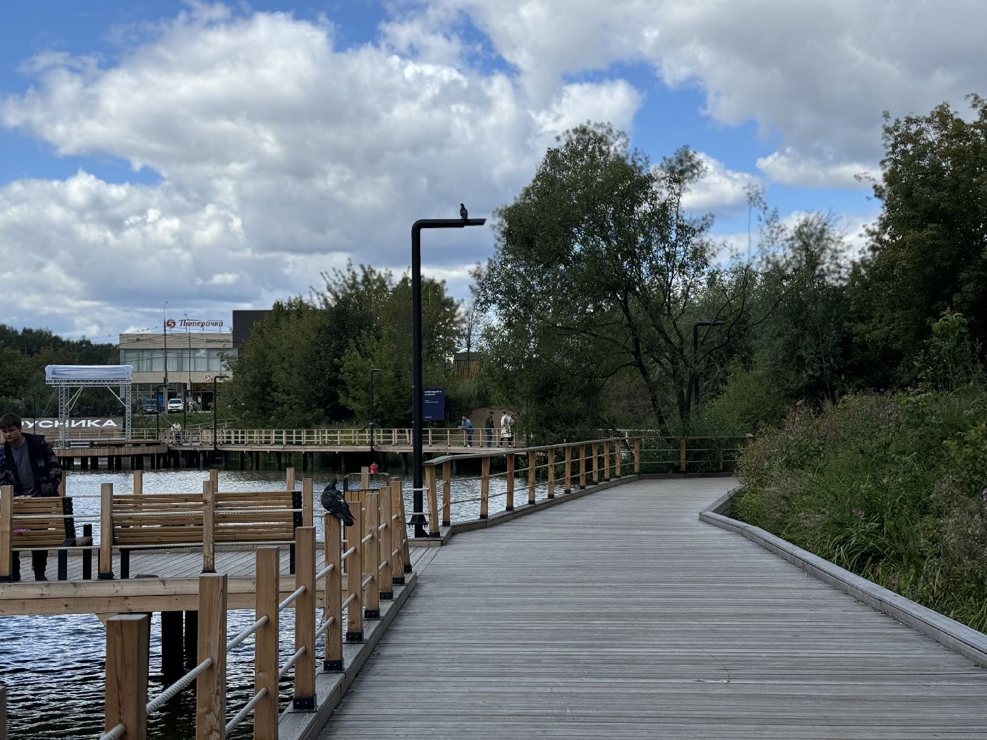 ленинский городской округ, малый тарычевский пруд, установка фонтана, плавающий фонтан,