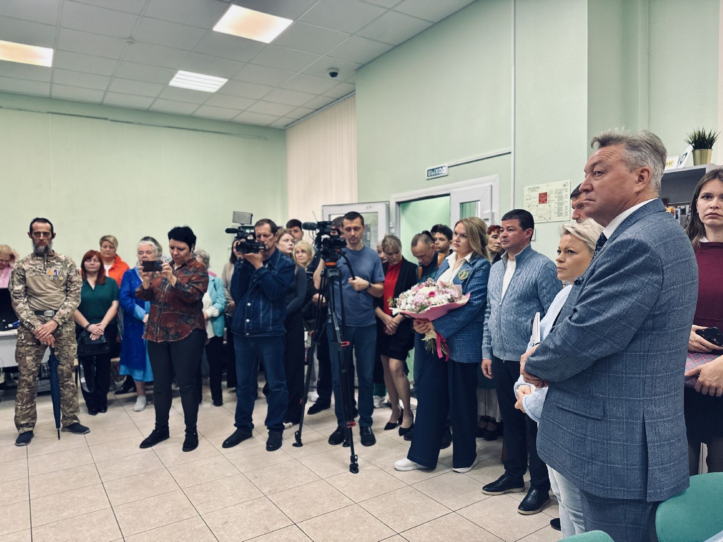 раменское, открытие выставки, ггу, гжельский государственный университет, портреты героев, сво,