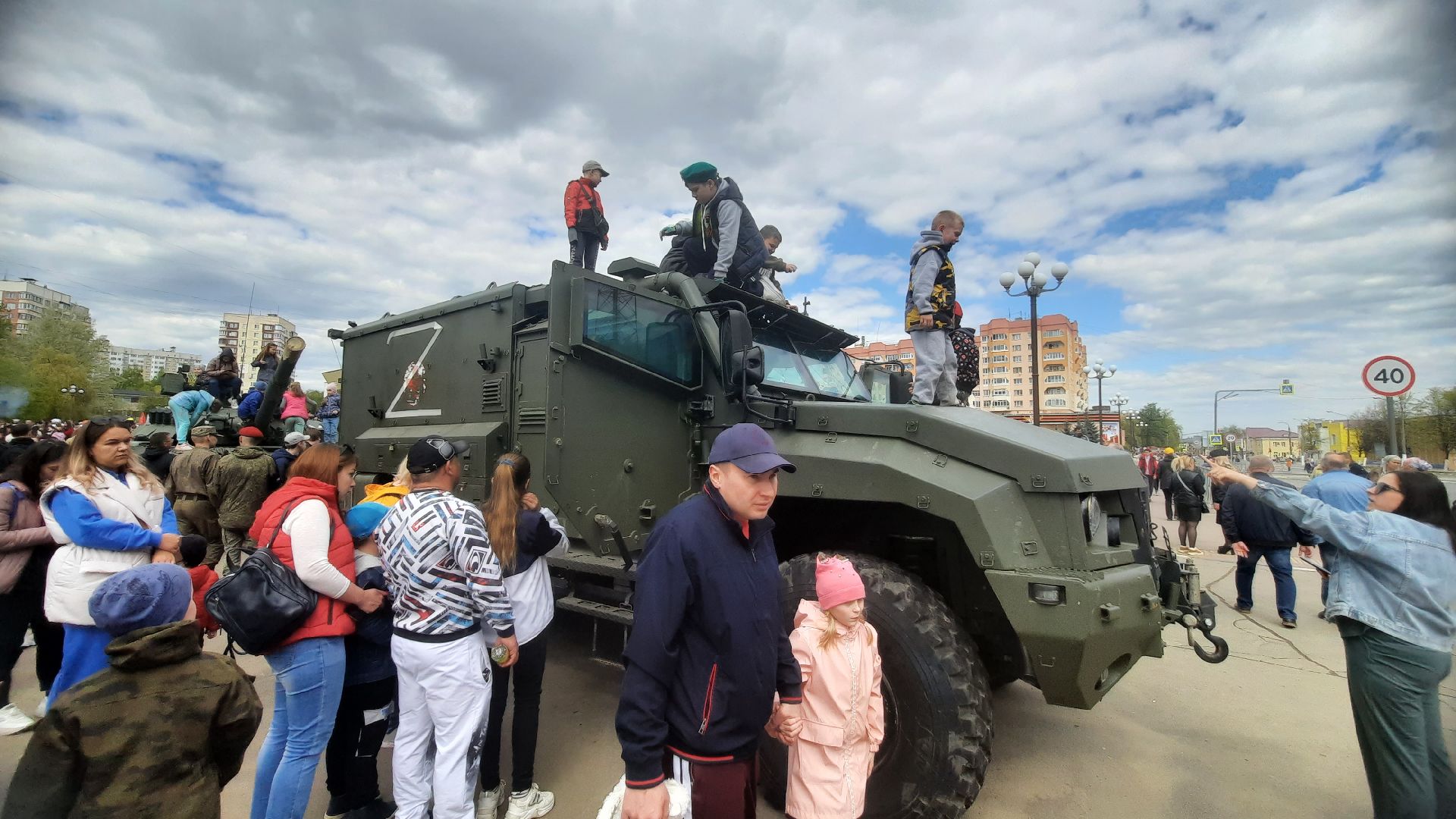 Выставка вооружения, Наро-Фоминск, День Победы, 9 мая