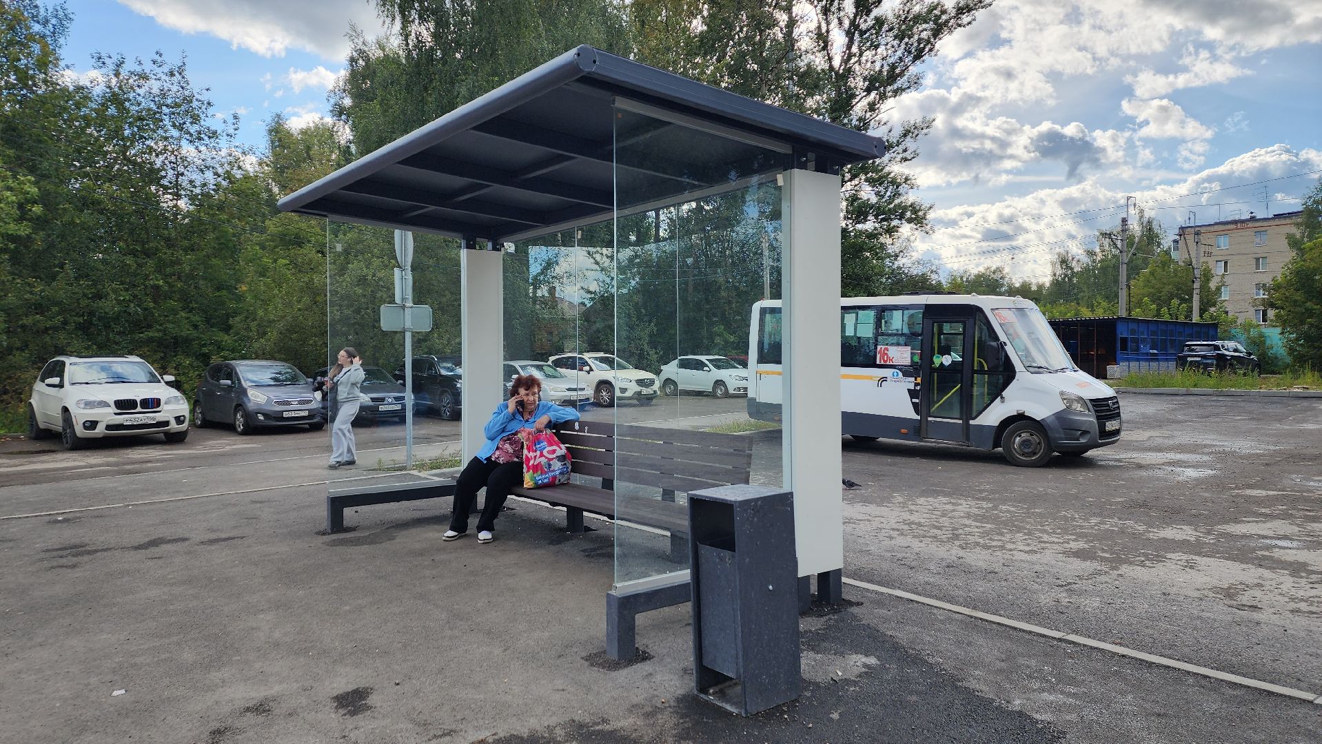 пушкино, заветы ильича, микрорайон, ремонт дороги, асфальтирование дорог, площадка, разворотная площадка, общественный транспорт, ремонт дорожного полотна,