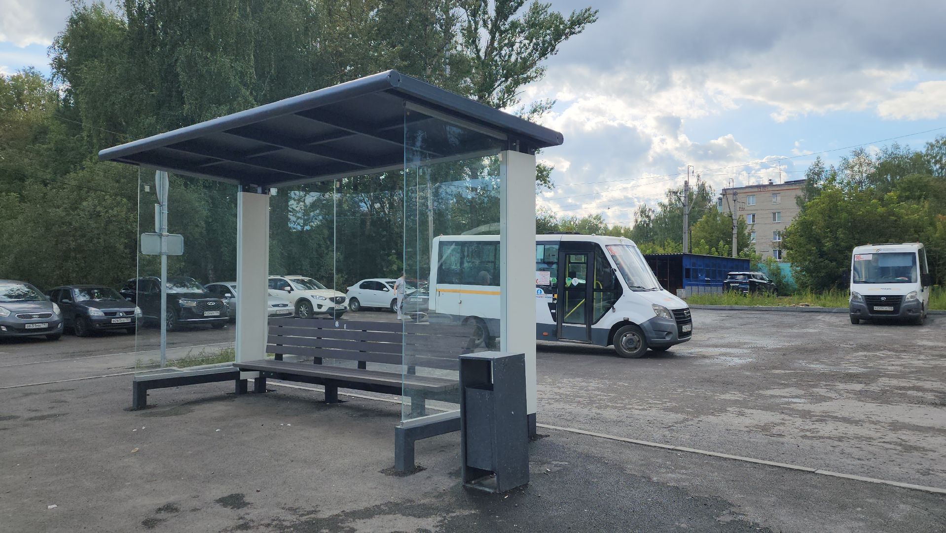 пушкино, заветы ильича, микрорайон, ремонт дороги, асфальтирование дорог, площадка, разворотная площадка, общественный транспорт, ремонт дорожного полотна,