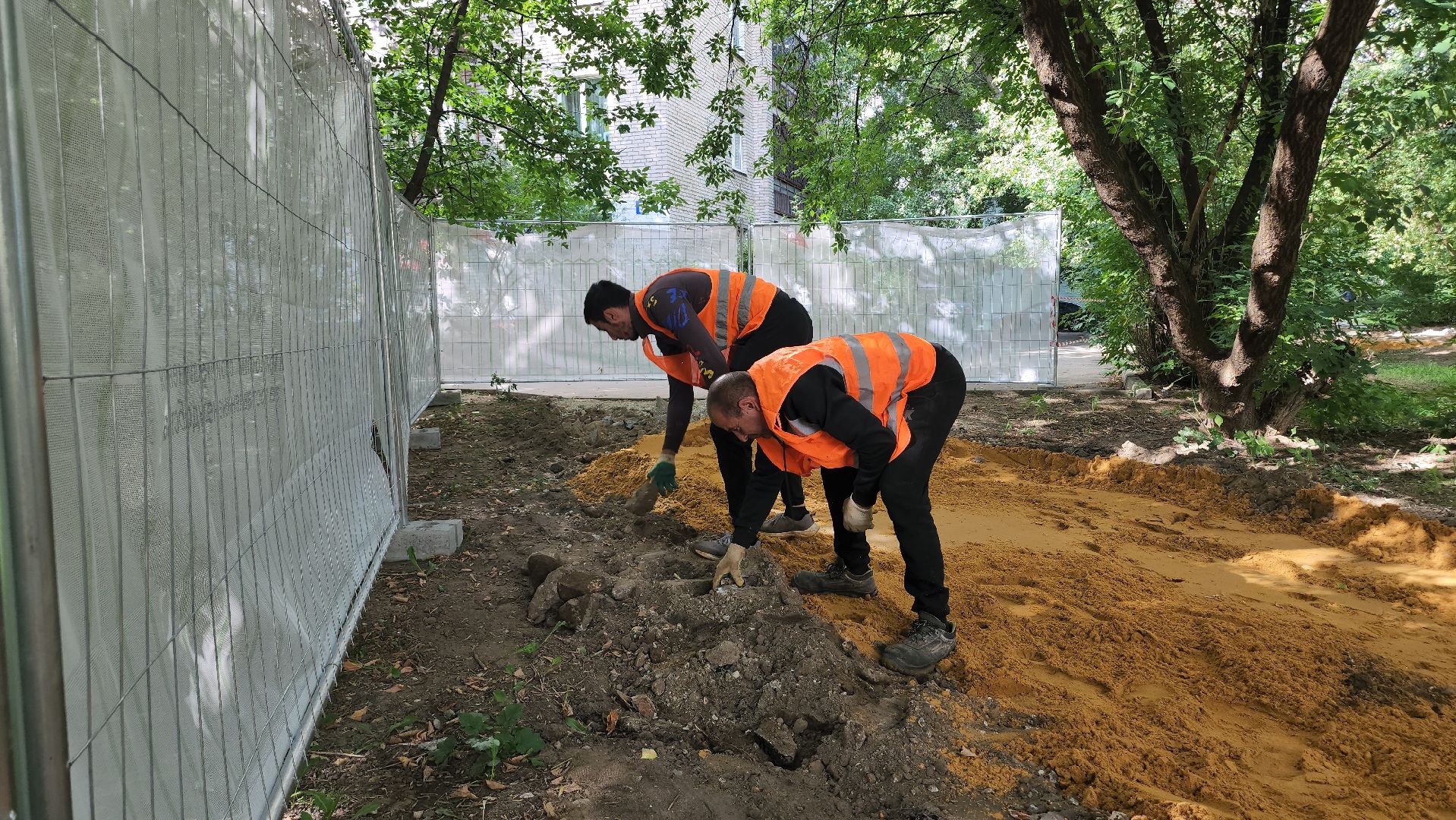 люберцы, новый сквер, по просьбам жителей,