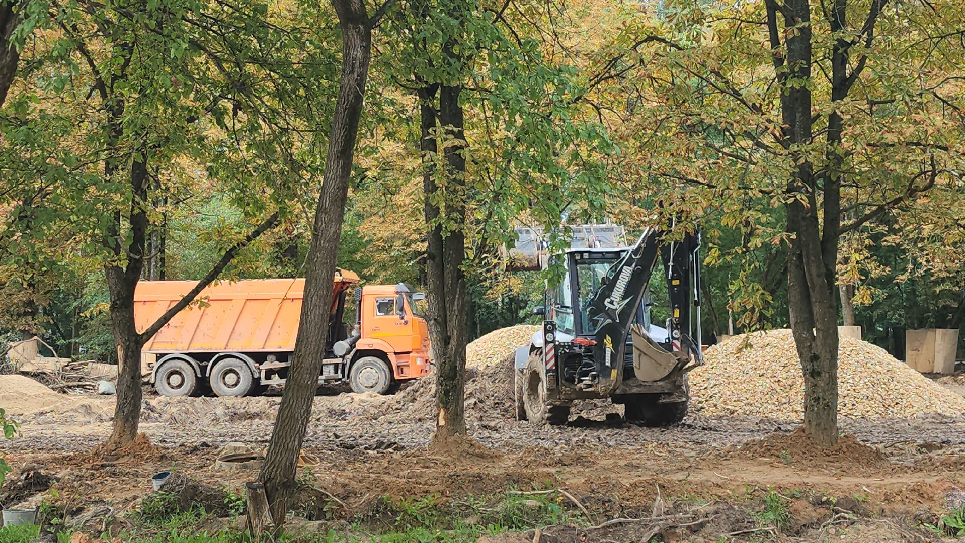 серпухов, подмосковье, реконструкция парка,