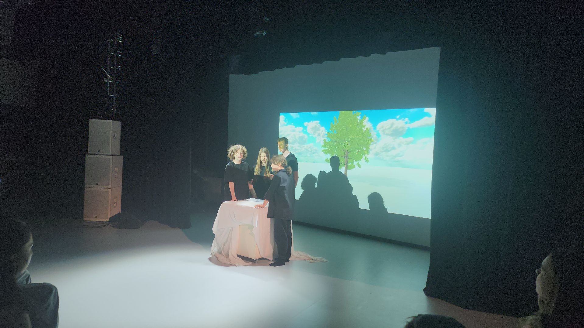 долгопрудный, физтех-лицей, технопарк, детские лаборатории, театральная студия, виртуальные декорации, моушн-анимация,