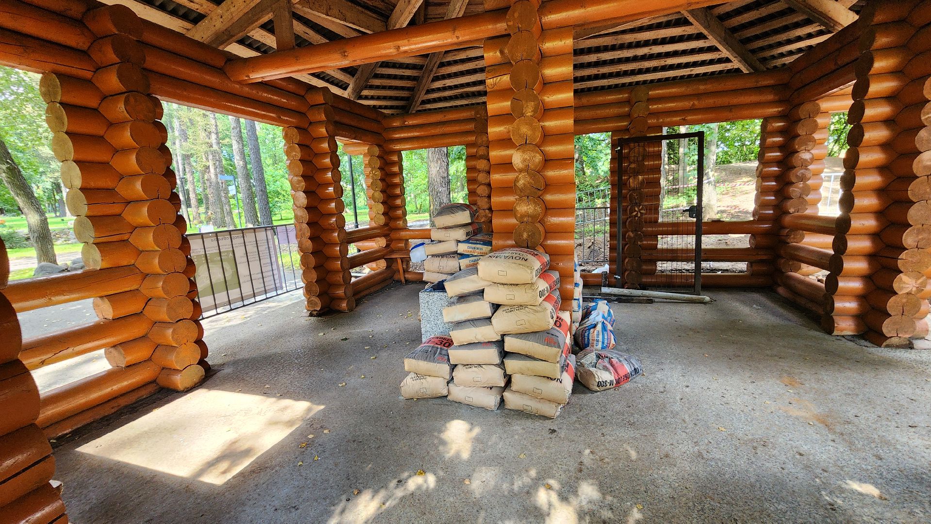 руза, институт археологии ран, городок, ремонт лестницы,