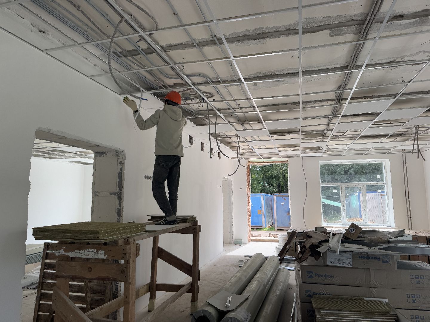 шаховская, капитальный  ремонт, капитальный ремонт детского сада,