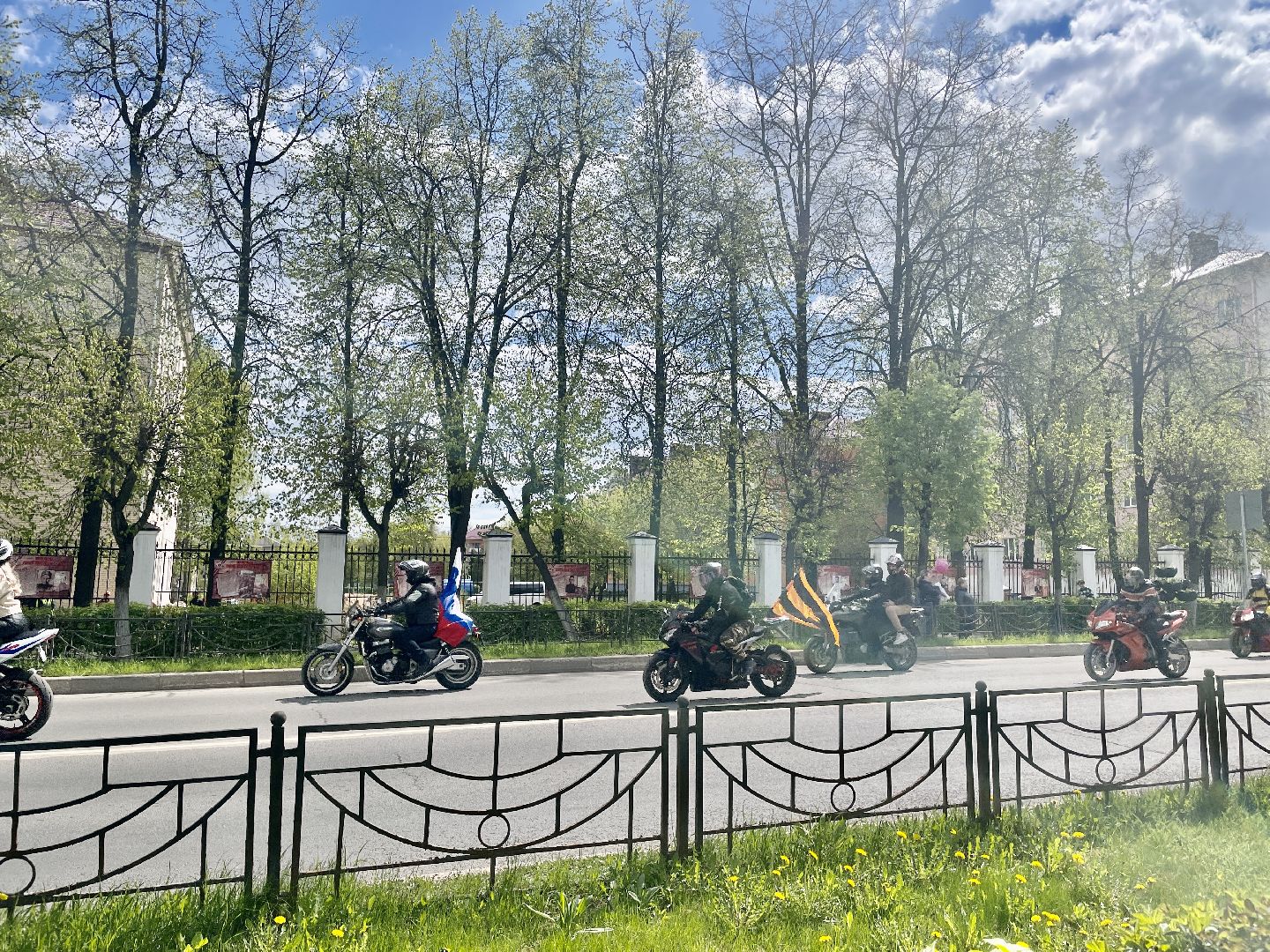 Клин, День Победы, автопробег, память