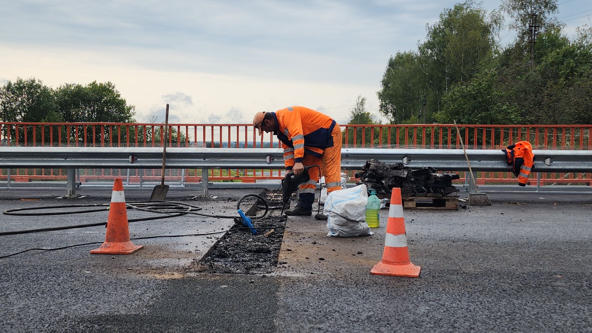 волоколамск, ремонт путепровода,