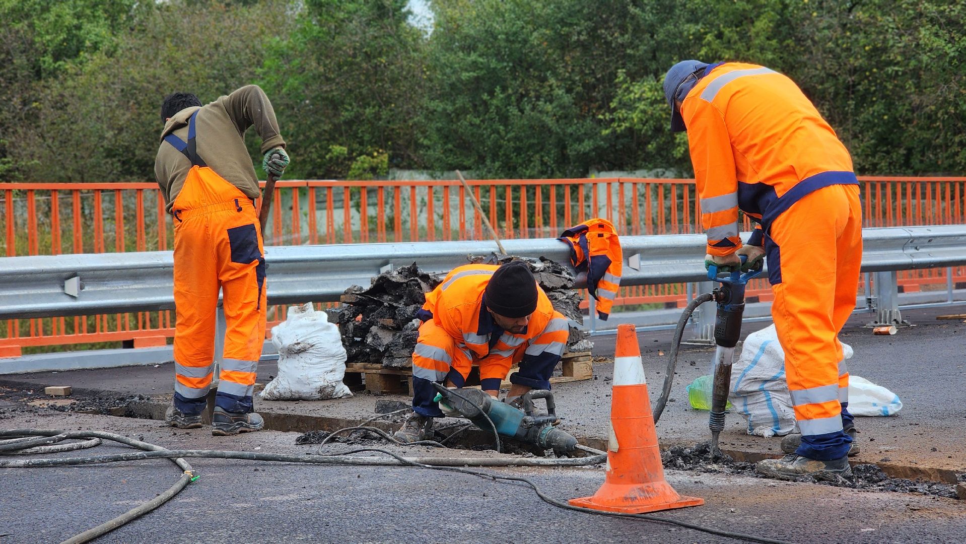 волоколамск, ремонт путепровода,