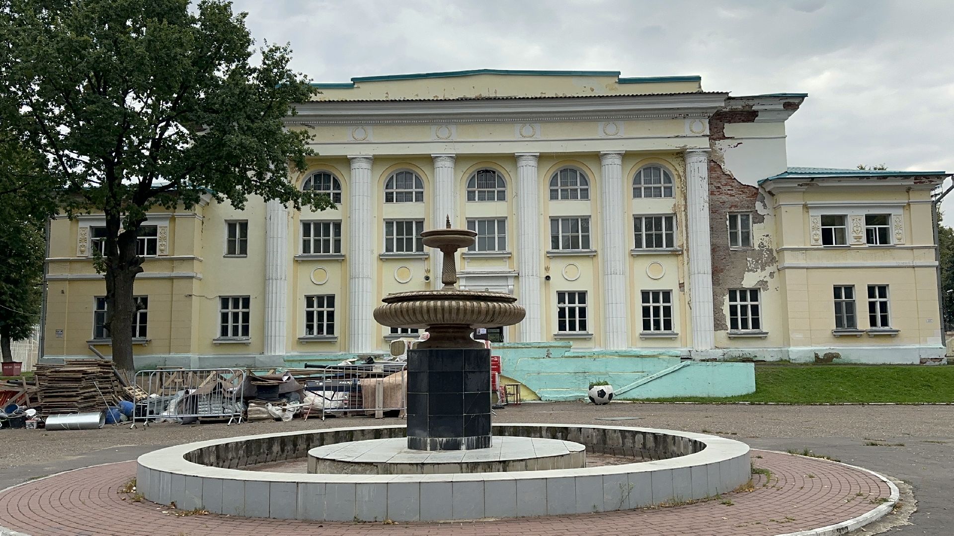 капитальный  ремонт, спорт, ступино, стадион металлург,