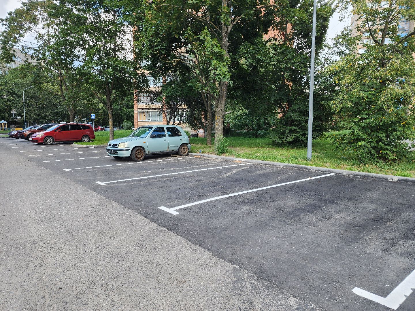 Черноголовка, Благоустройство, Парковки,