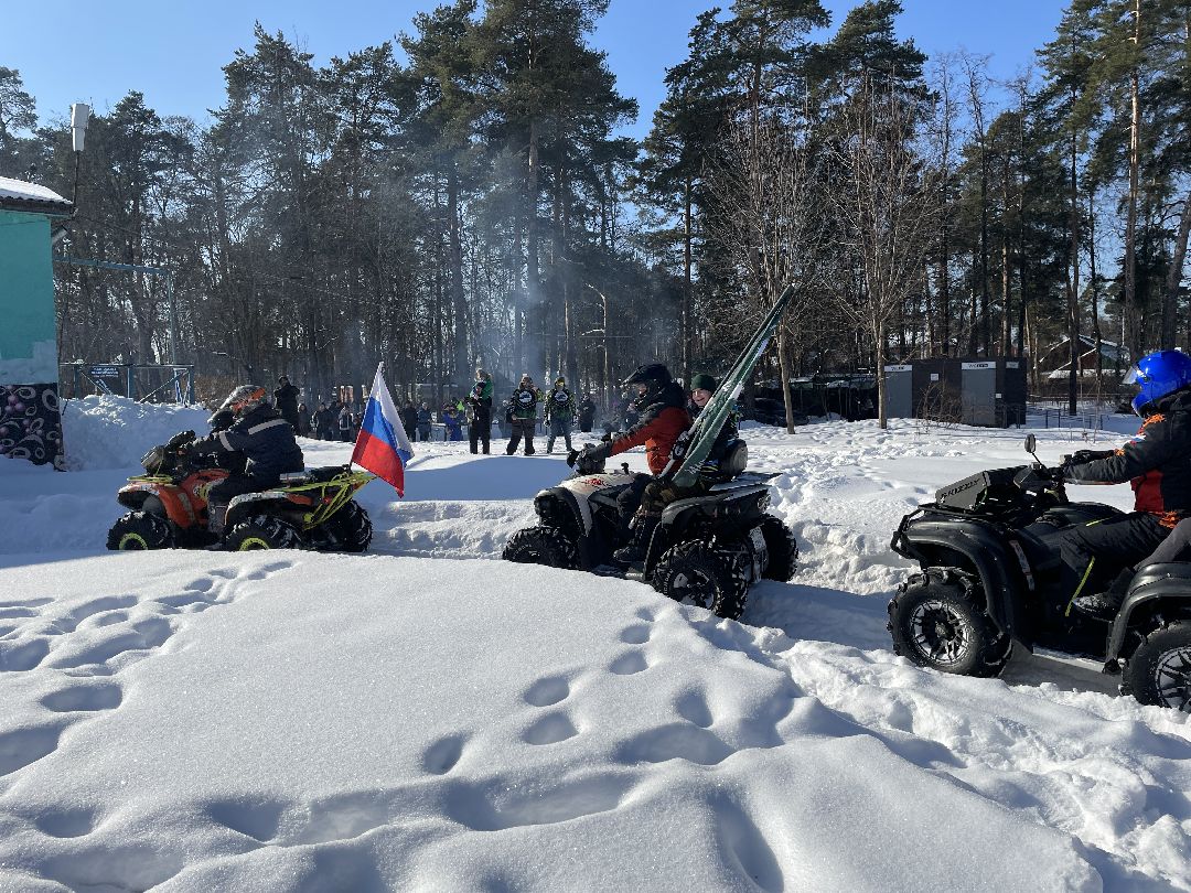 Праздник, мотоспорт, День защитника Отечества