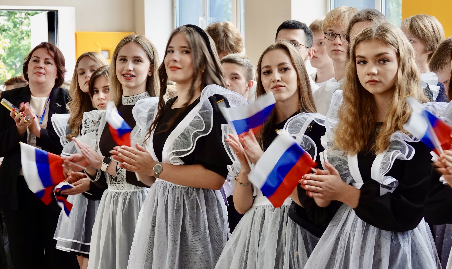 образование , капитальный ремонт школ , 1 сентября ,  день знаний , первый звонок , сергиево-посадский городской округ, пересвет  ,