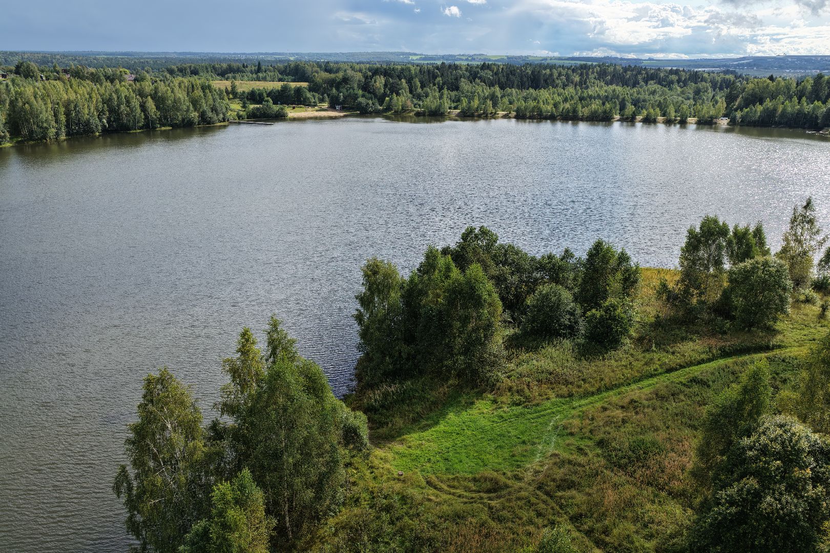 видео с коптера, очистка Ваулинской плотины, экология подмосковья,