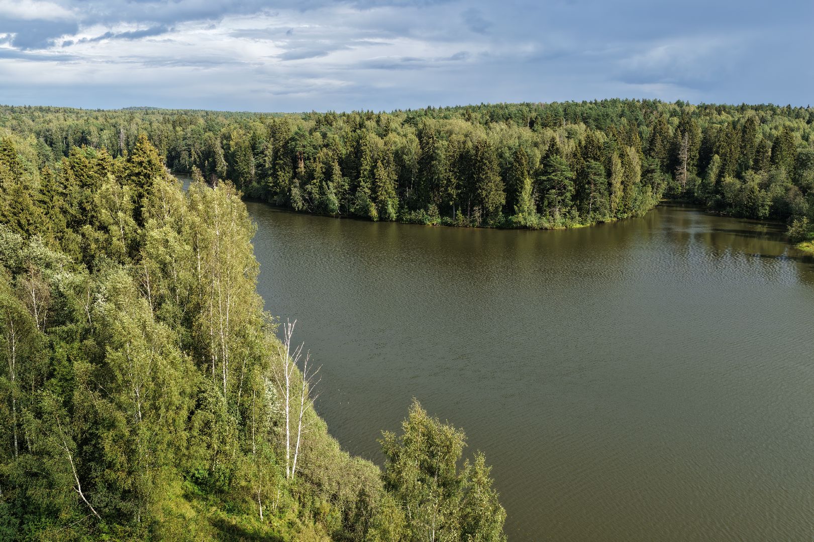 видео с коптера, очистка Ваулинской плотины, экология подмосковья,