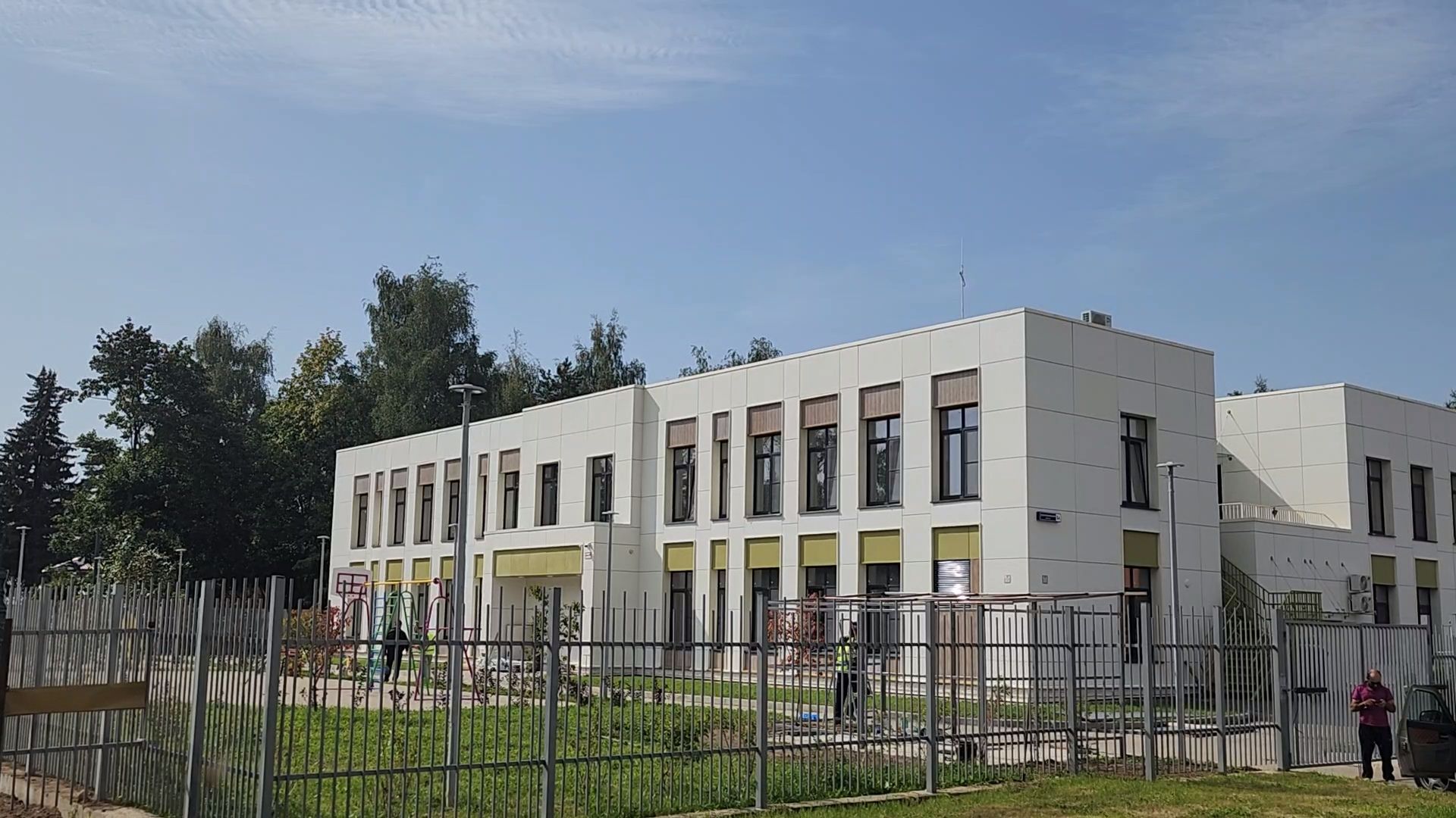 королёв, новый детский сад лесная сказка, королев жк театральный парк,  королев новый детский сад на 107 мест,