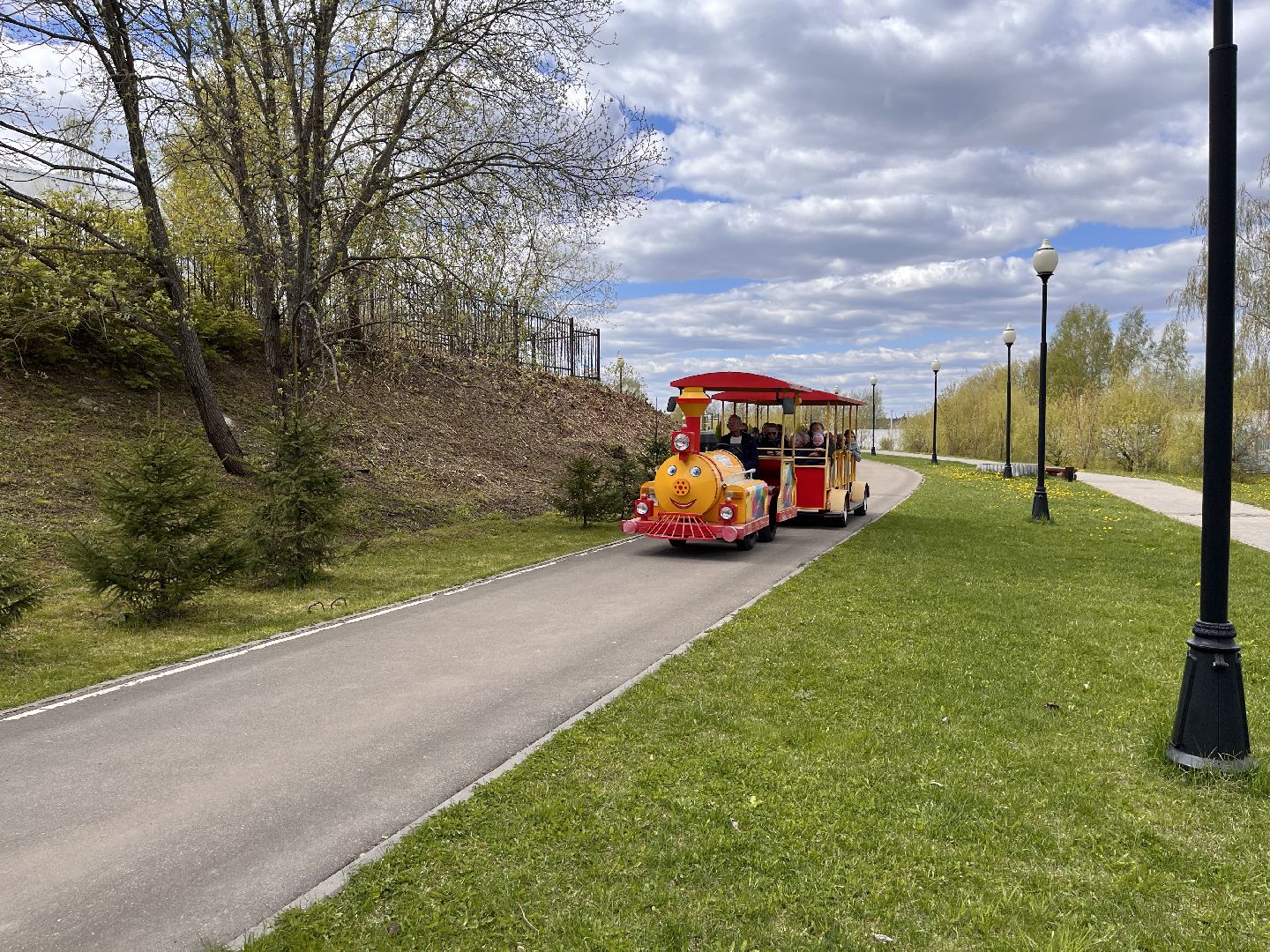 Шаховская, День Победы, парк