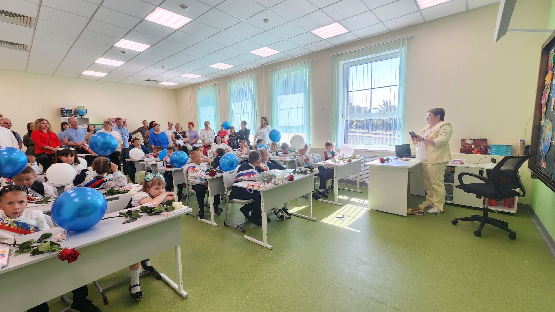 Зарайск, Новая школа, 1 сентября, Первый раз в первый класс,