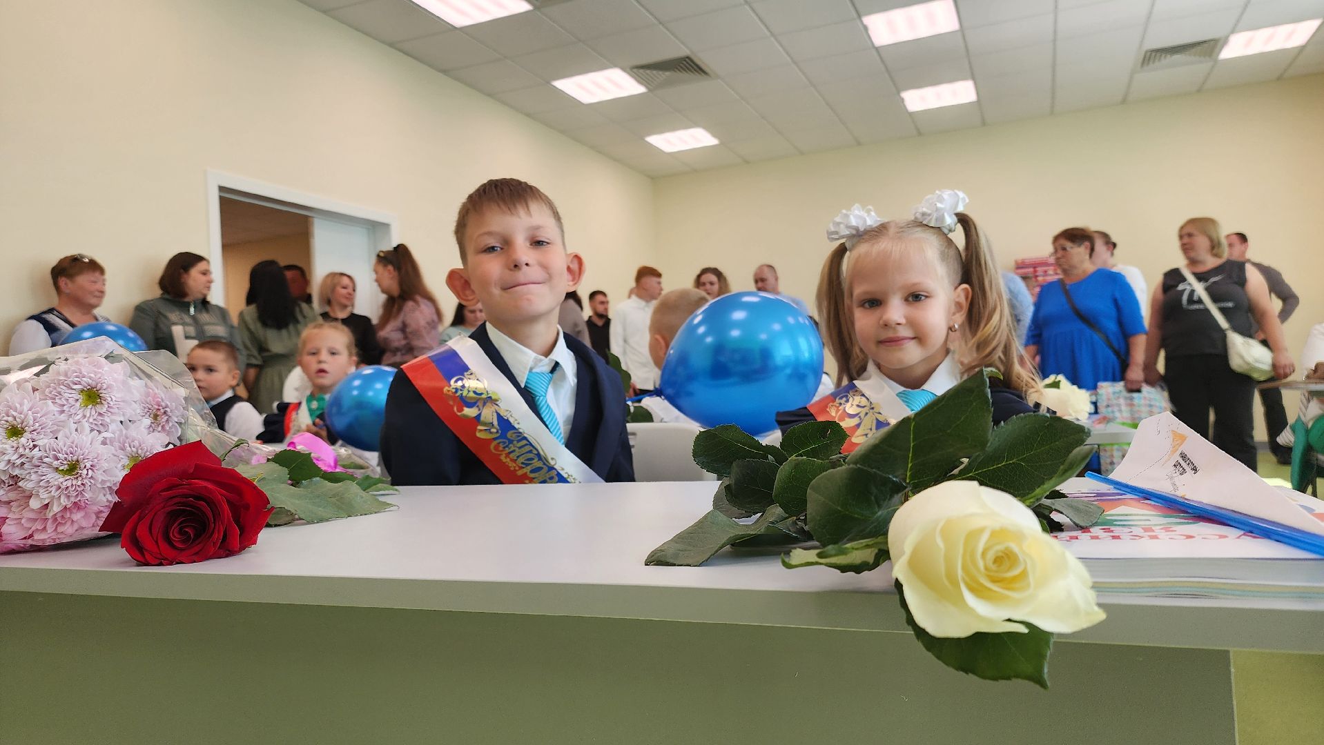 Зарайск, Новая школа, 1 сентября, Первый раз в первый класс,