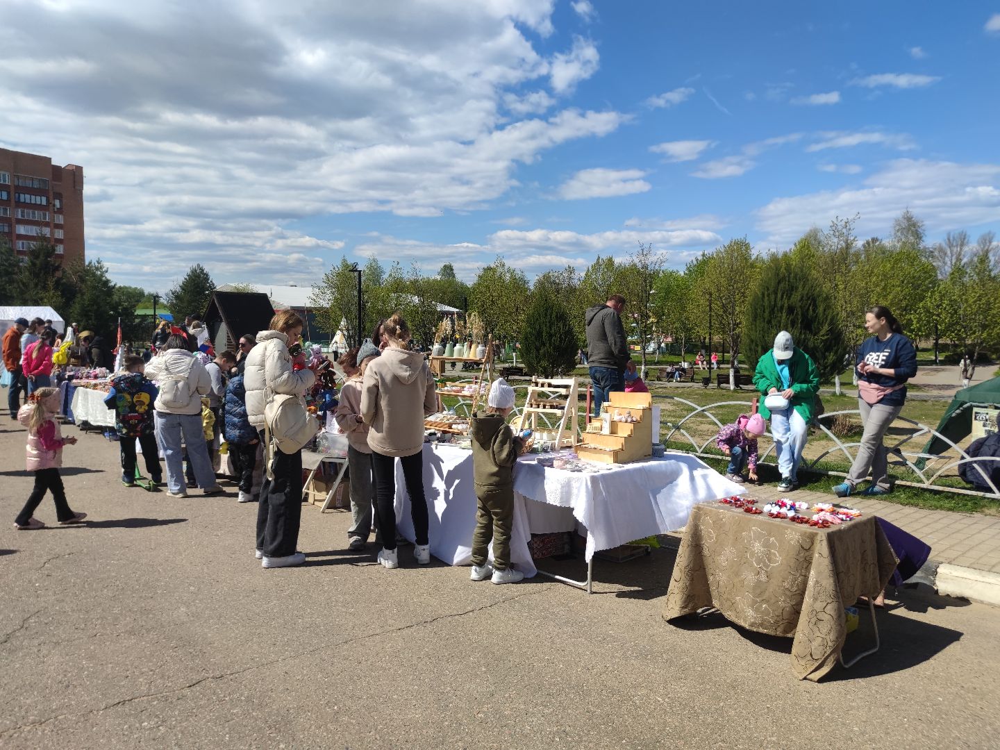 праздник, День Победы, парк, Дубна