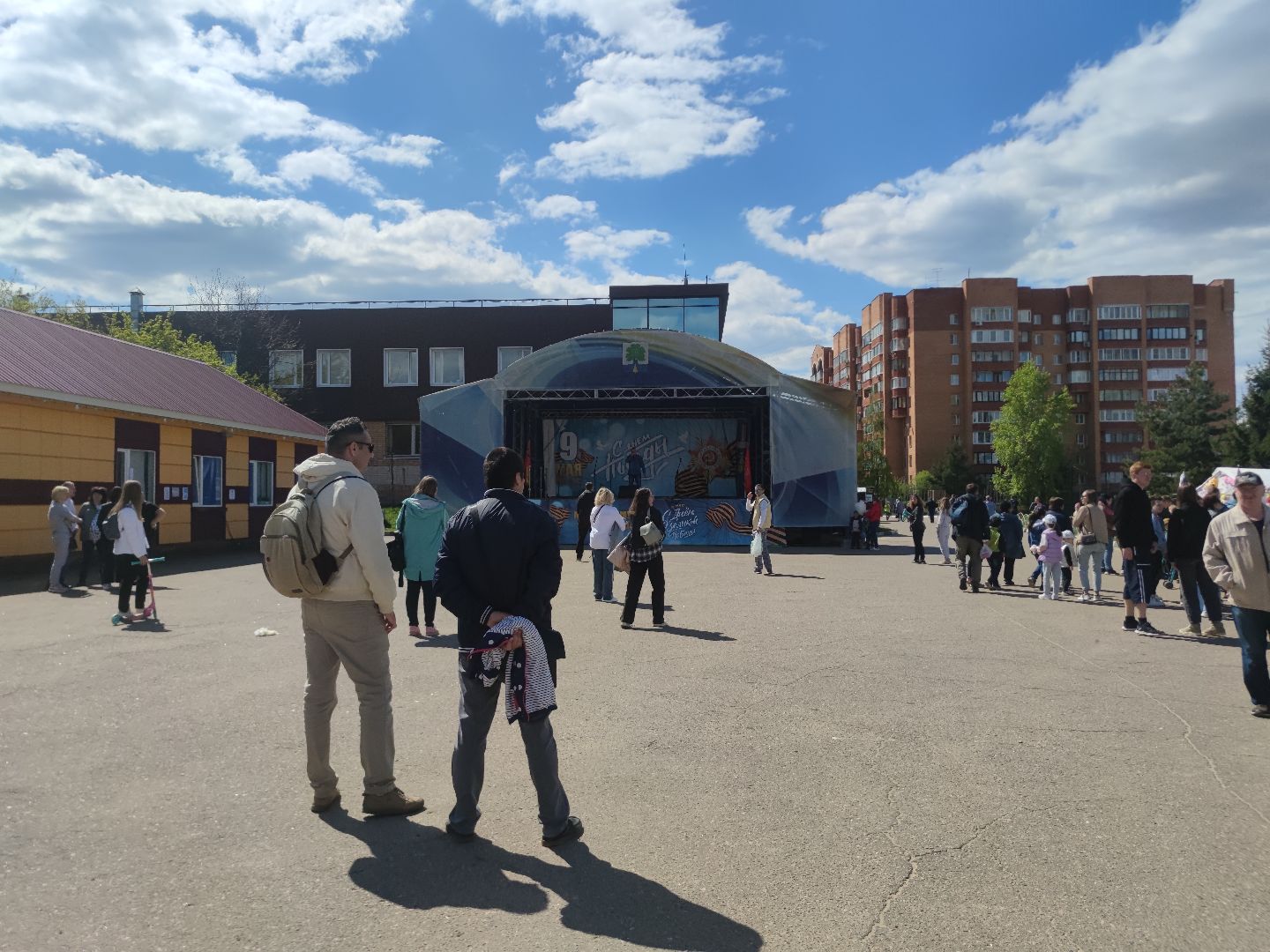 праздник, День Победы, парк, Дубна