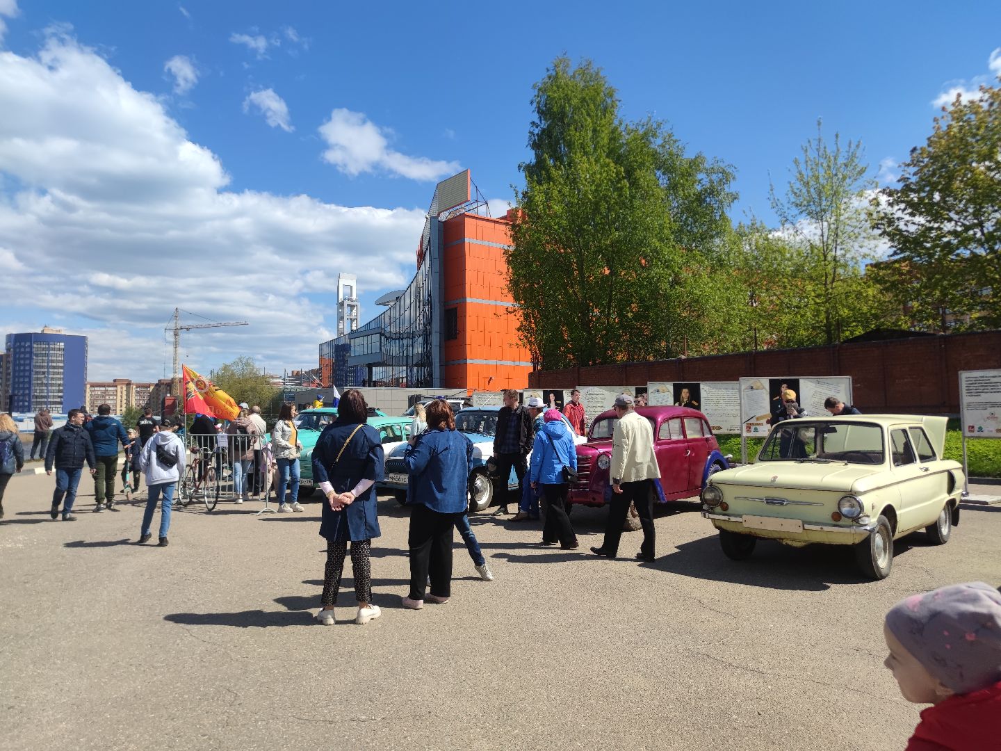 праздник, День Победы, парк, Дубна