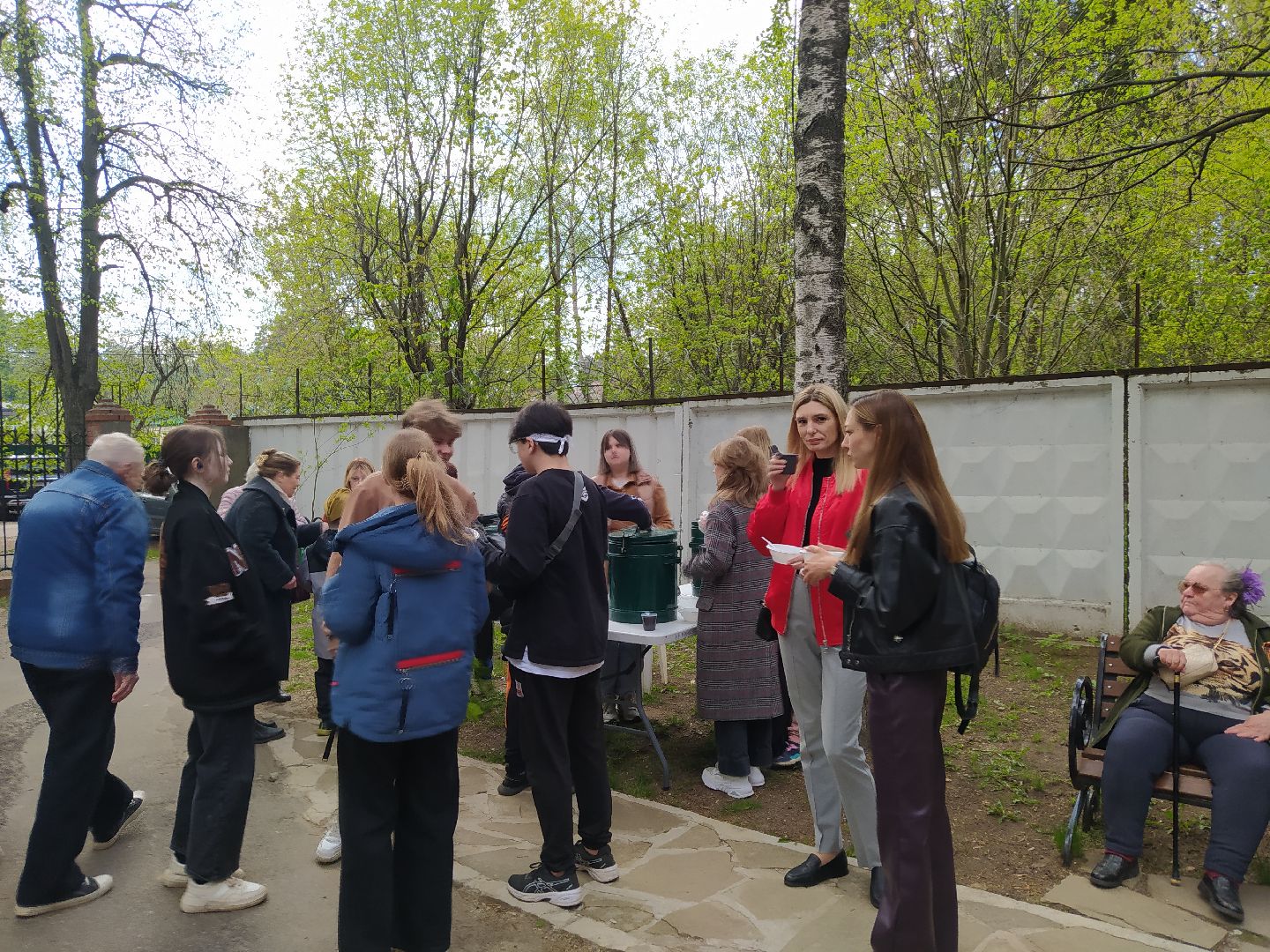 День Победы, полевая кухня, каша