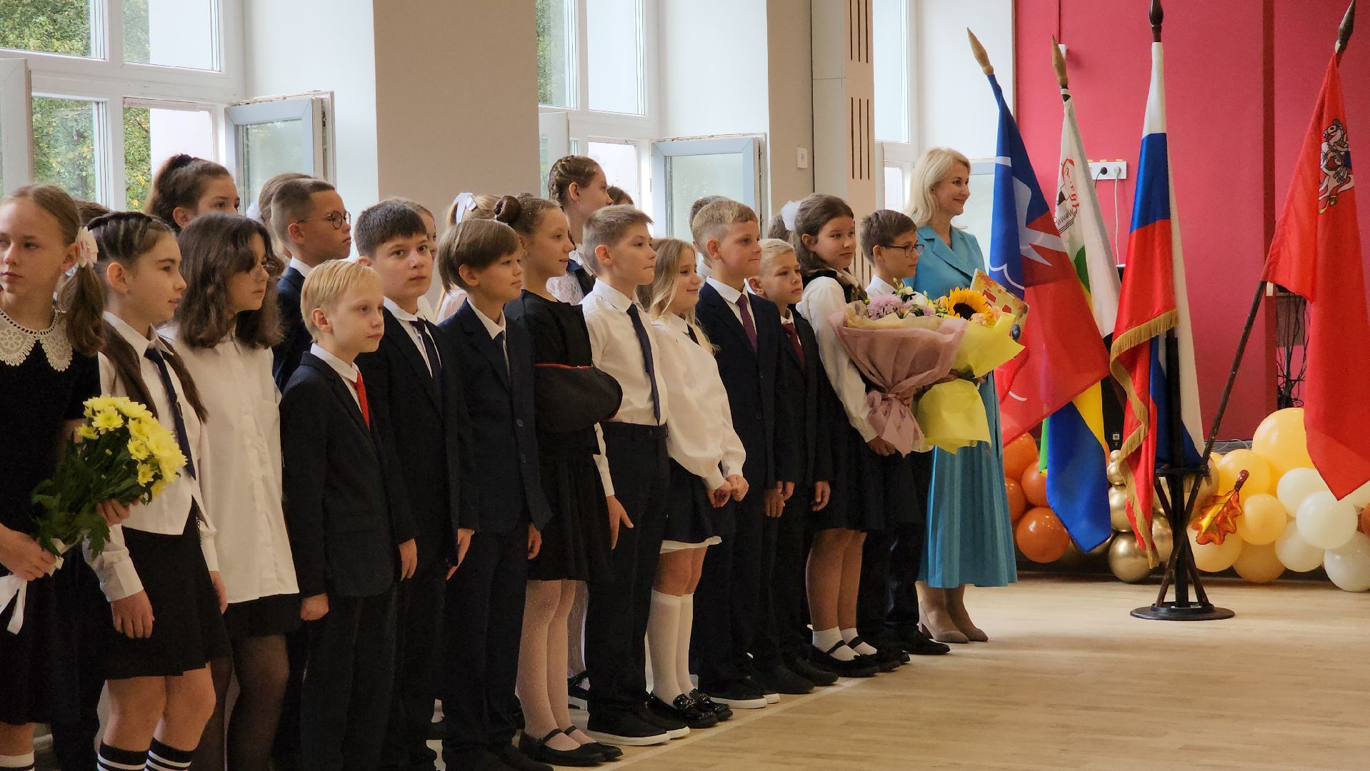 Школа, 1 сентября, день знаний, день знаний в школе, Лобня, Лицей ,