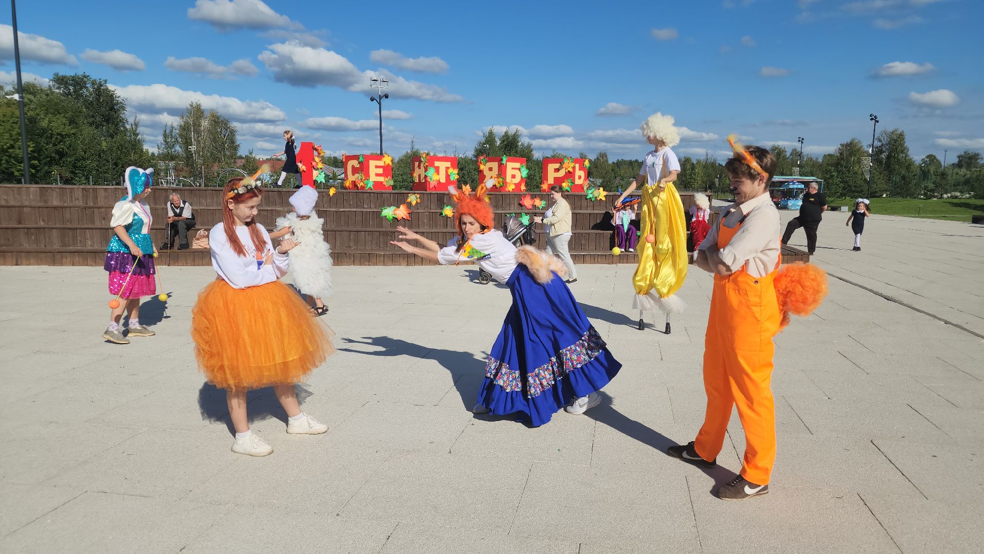 парад первоклассников, орехово-зуевский округ,