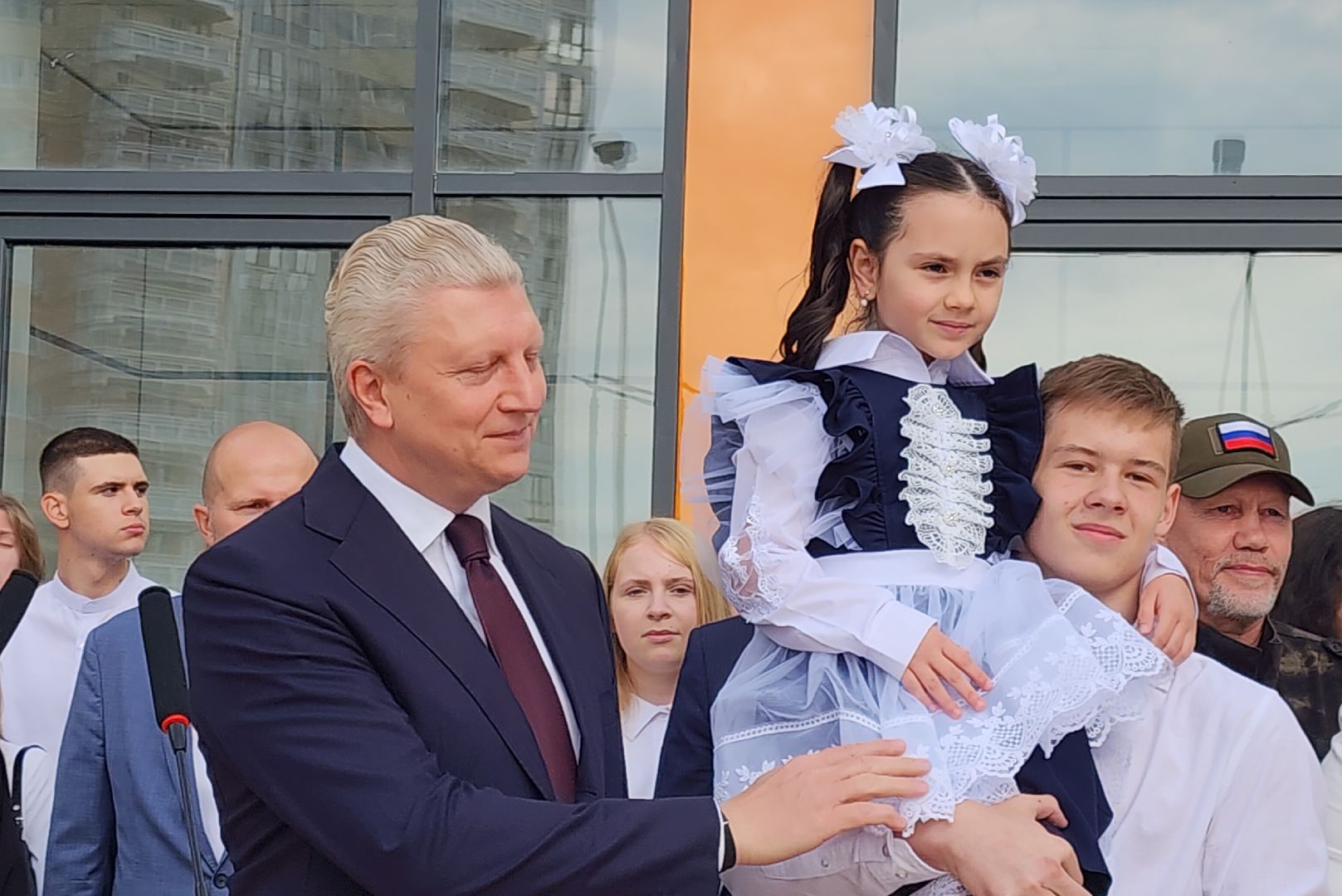 Образование , Новая школа в Звенигороде , 1 сентября , День знаний ,