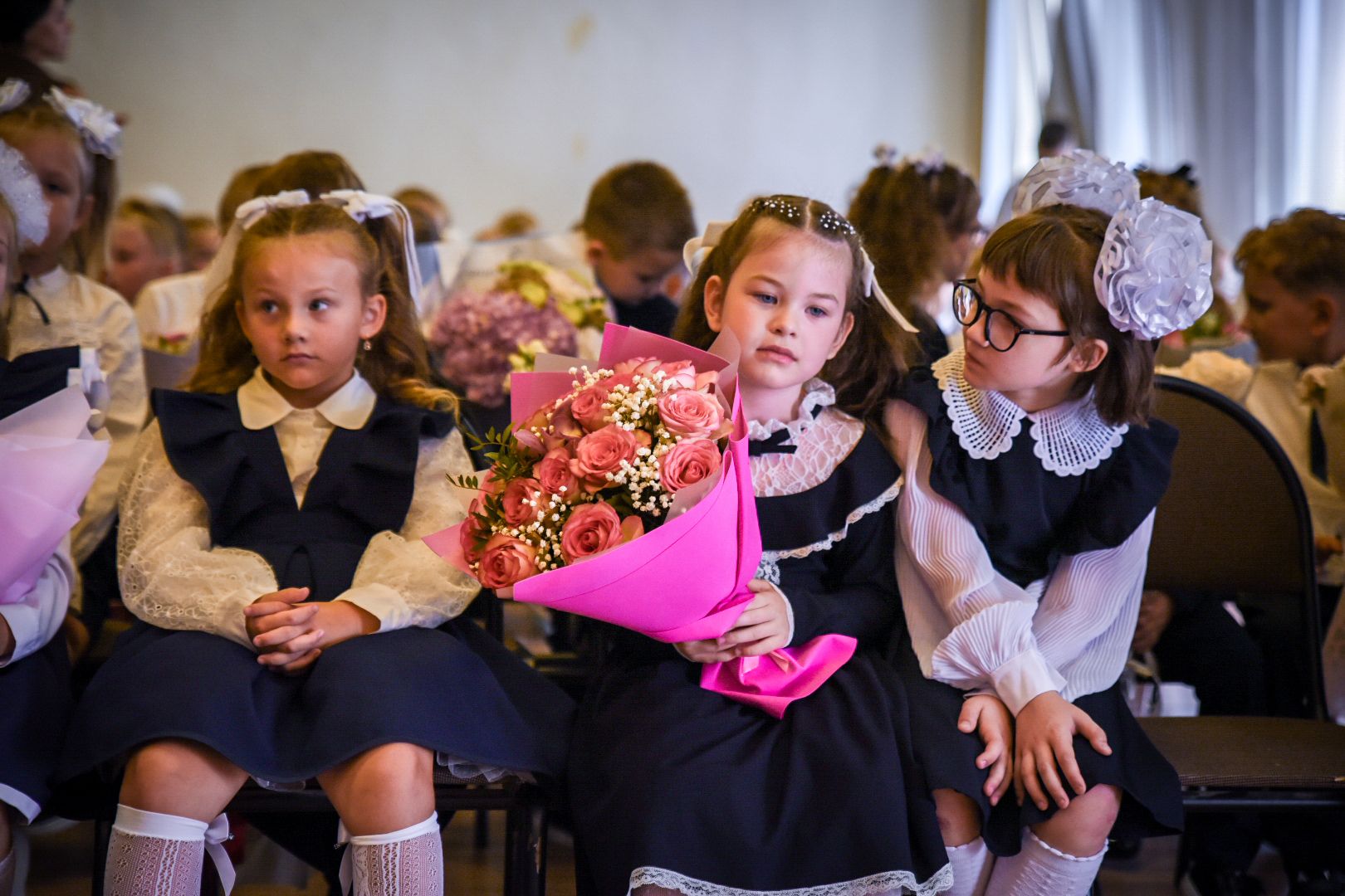 бронницы, день знаний, 1 сентября , дети, первоклассники,