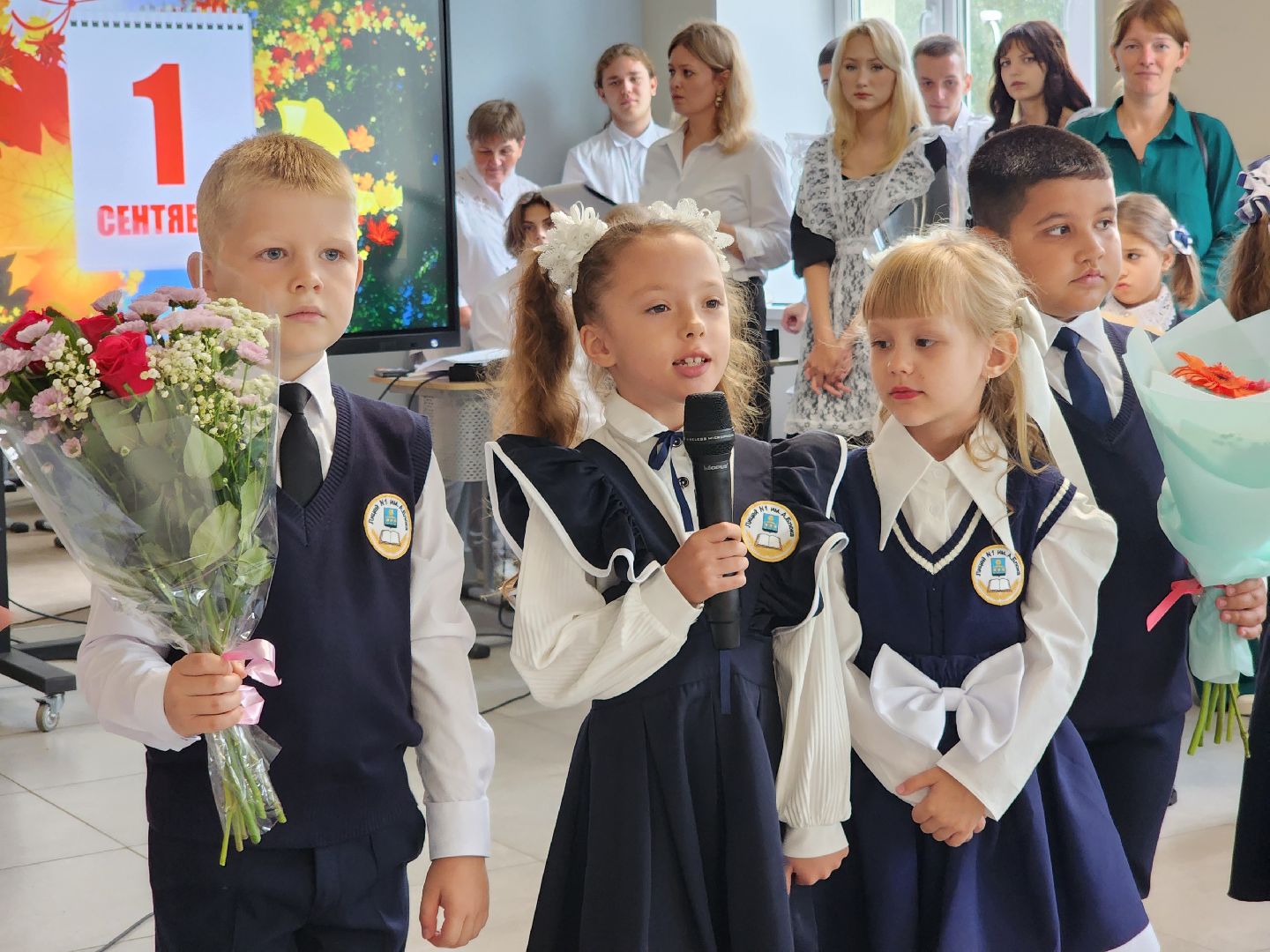 солнечногорск, школа , дети , день знаний, первоклассники,