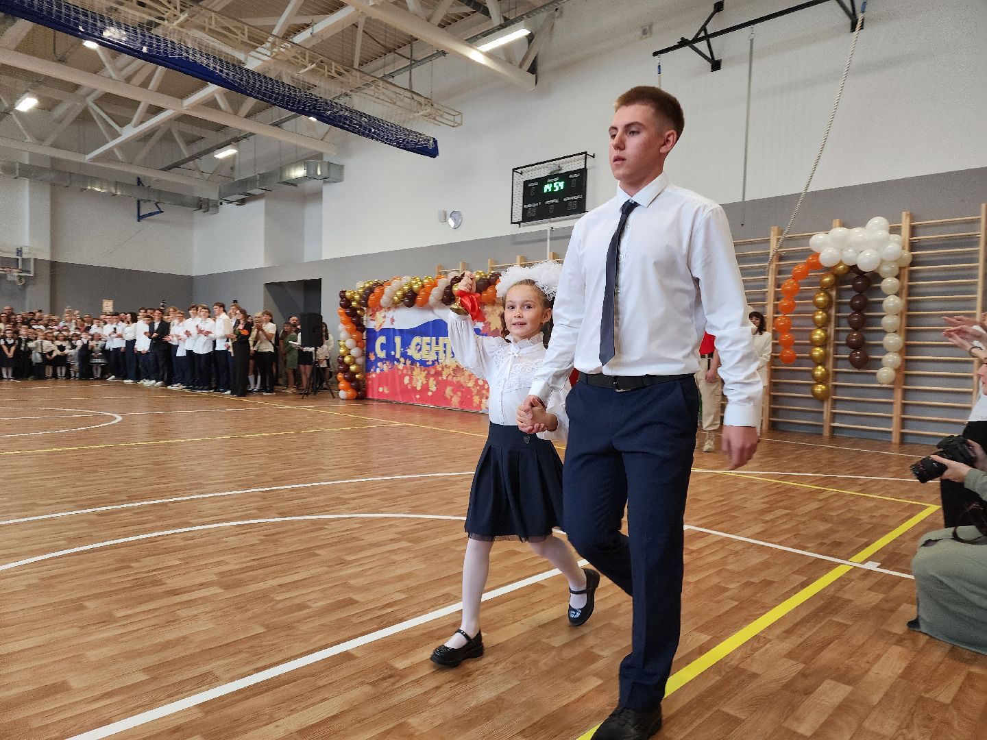 пушкинский городской округ, первое сентября, 1 сентября, новая школа, линейка,