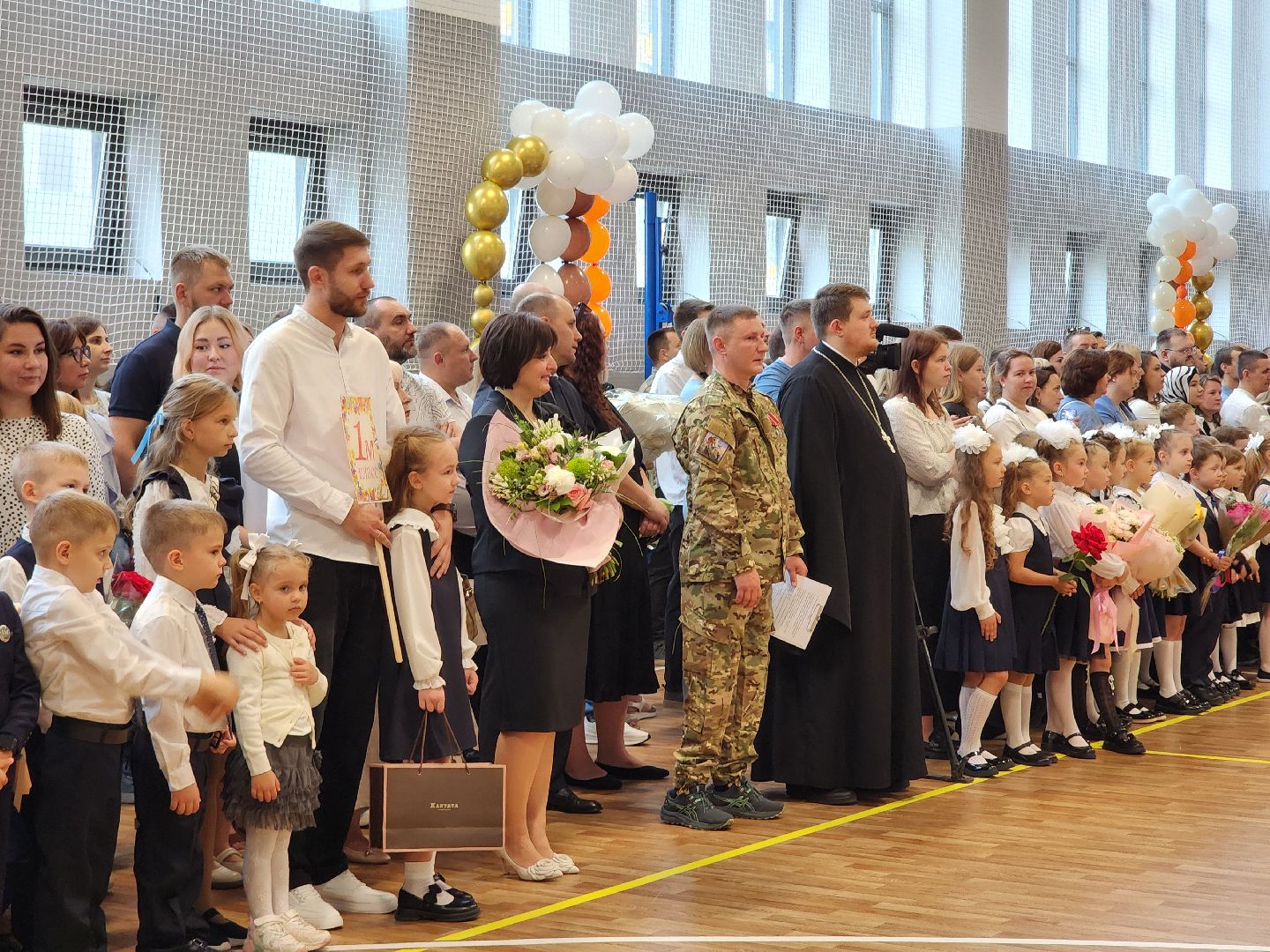 пушкинский городской округ, первое сентября, 1 сентября, новая школа, линейка,
